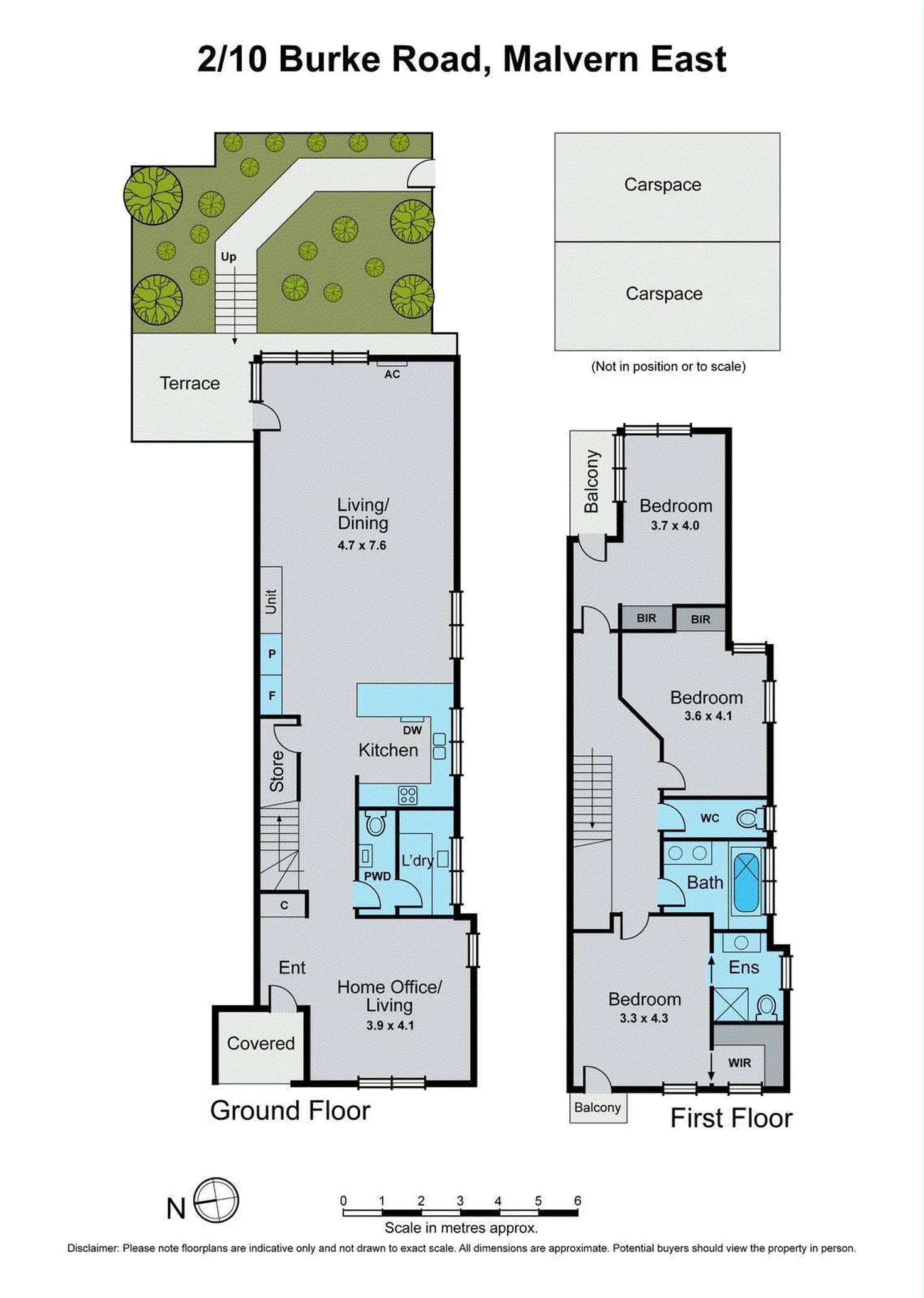 Floorplan of Homely townhouse listing, 2/10 Burke Road, Malvern East VIC 3145