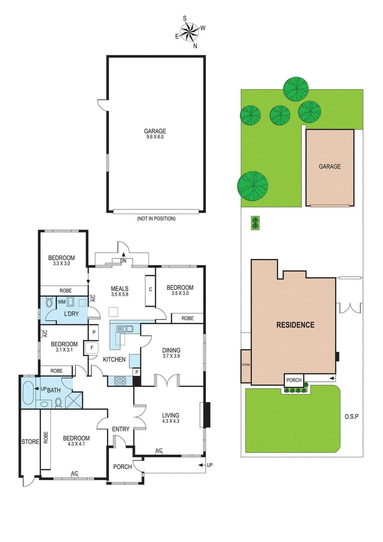 Floorplan of Homely house listing, 18 Seaview Avenue, Bentleigh VIC 3204