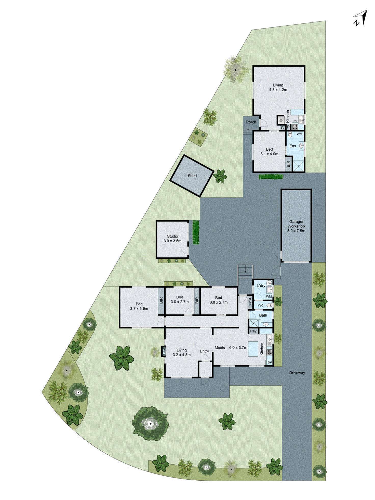 Floorplan of Homely house listing, 31 Electra Avenue, Ashwood VIC 3147
