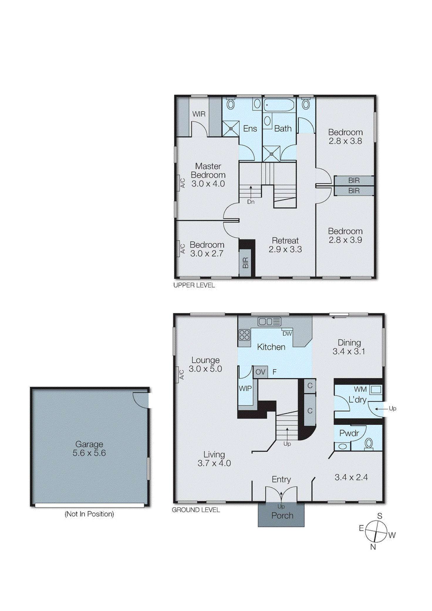 Floorplan of Homely house listing, 9 Brindalee Mews, Chadstone VIC 3148