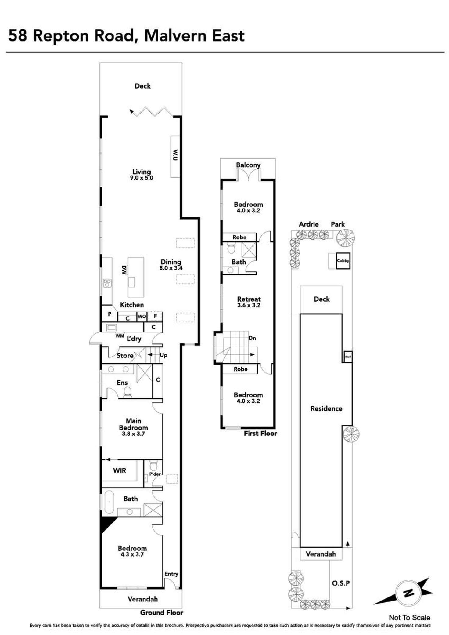 Floorplan of Homely house listing, 58 Repton Road, Malvern East VIC 3145