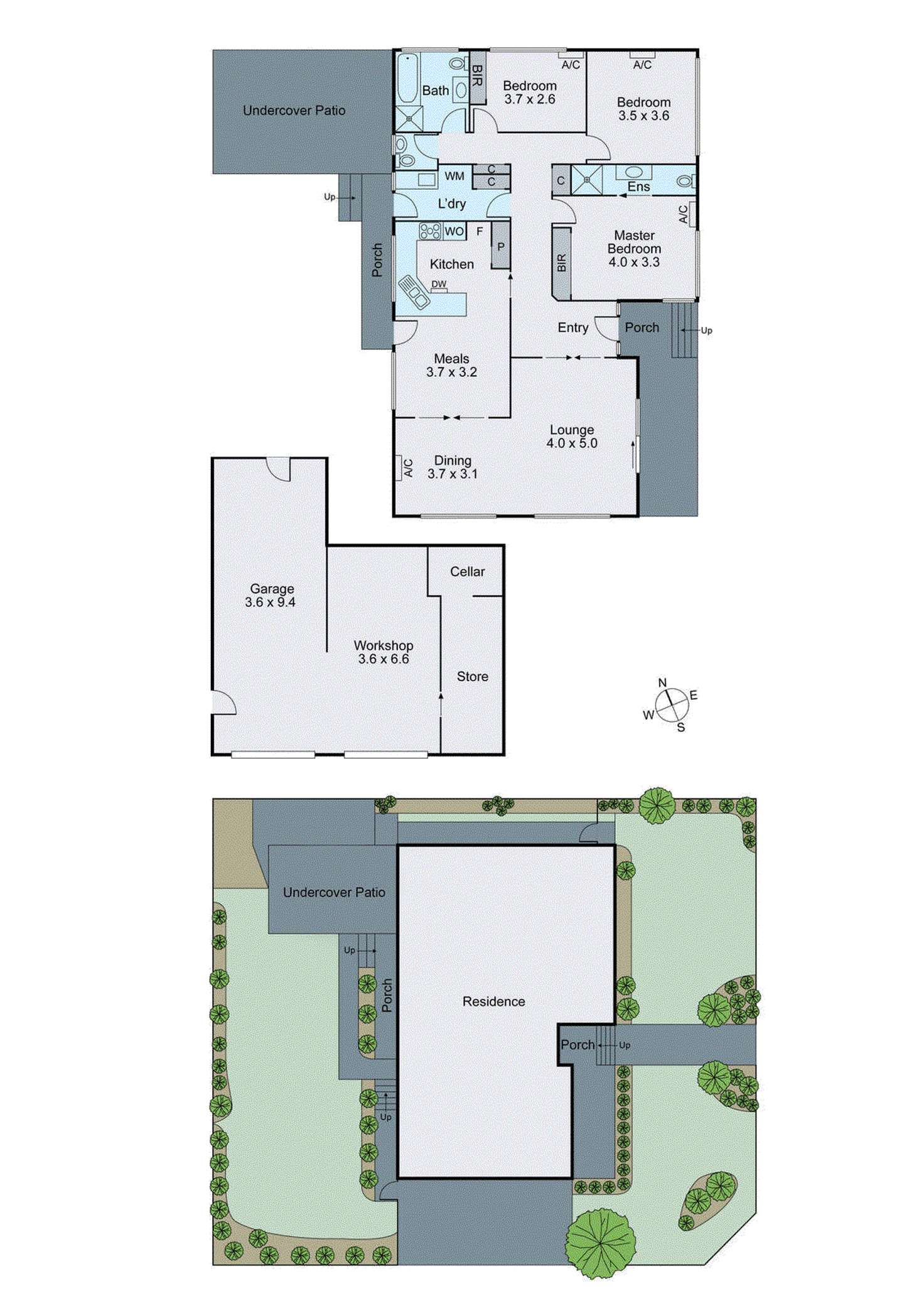Floorplan of Homely house listing, 34 Bennett Street, Burwood VIC 3125