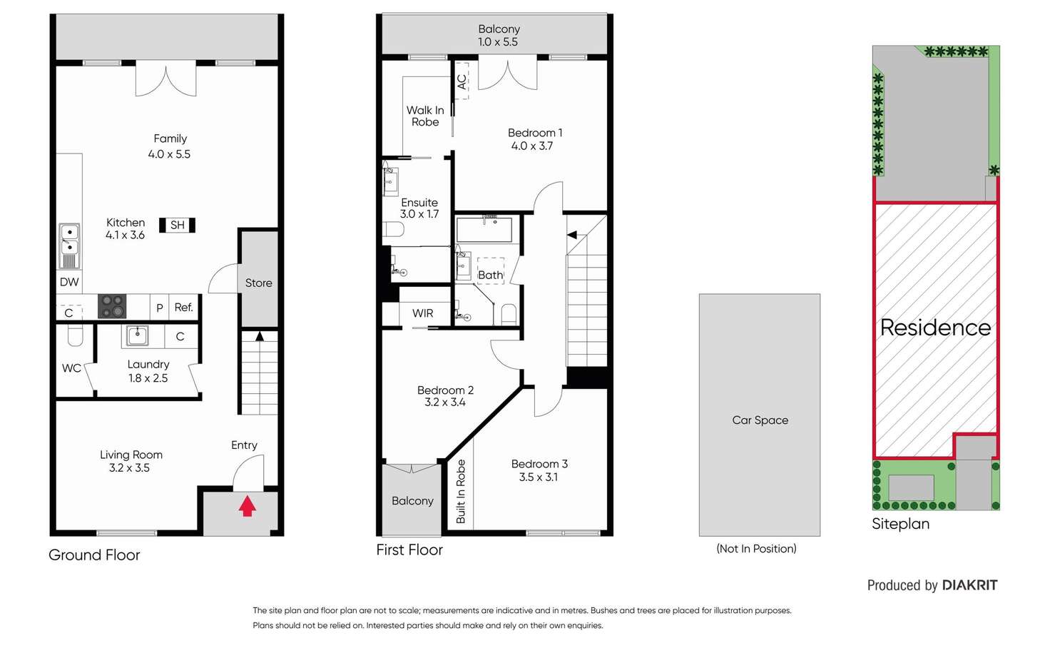Floorplan of Homely townhouse listing, 108 Williams Road, Prahran VIC 3181
