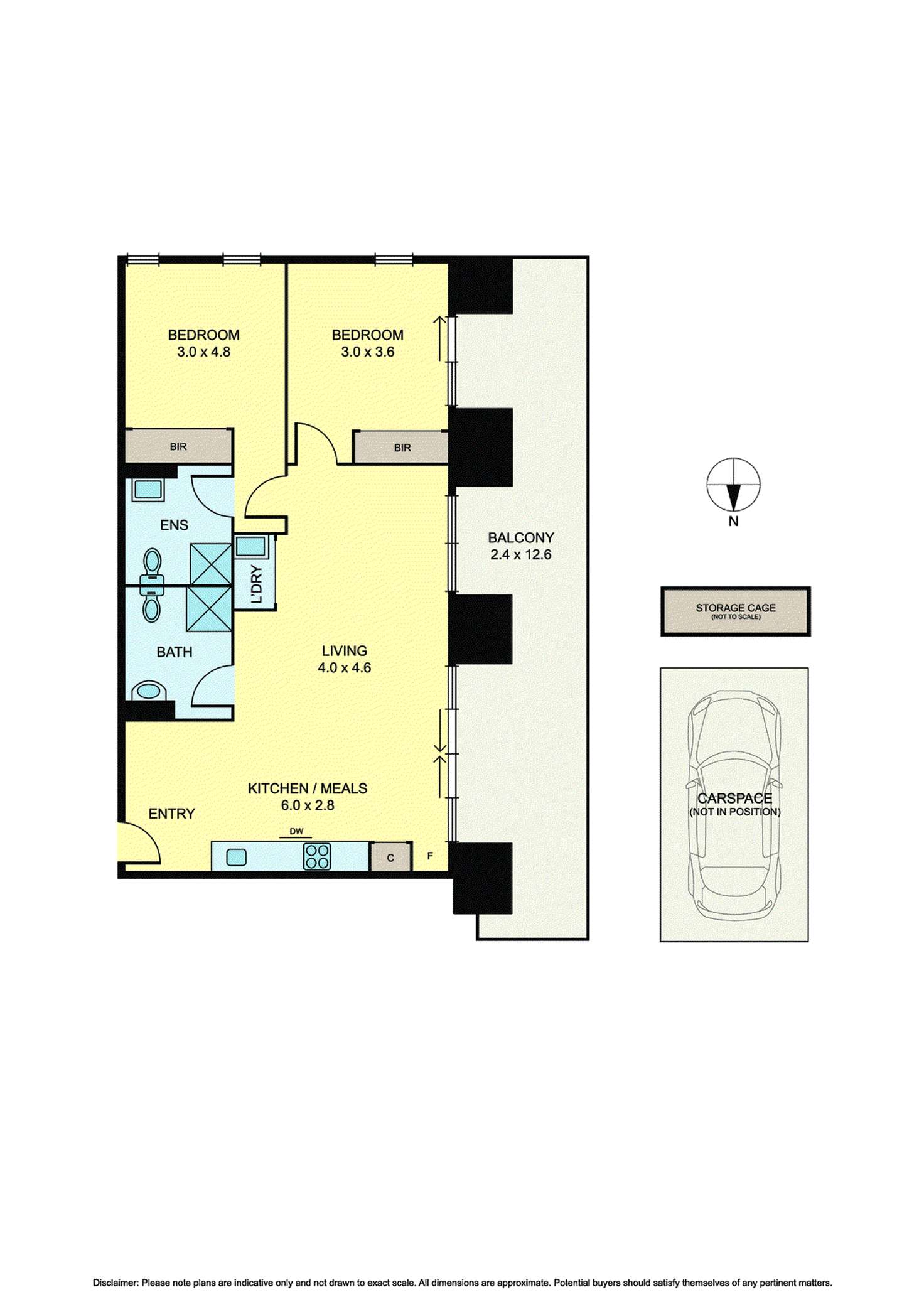 Floorplan of Homely apartment listing, 303/21 Queen Street, Blackburn VIC 3130