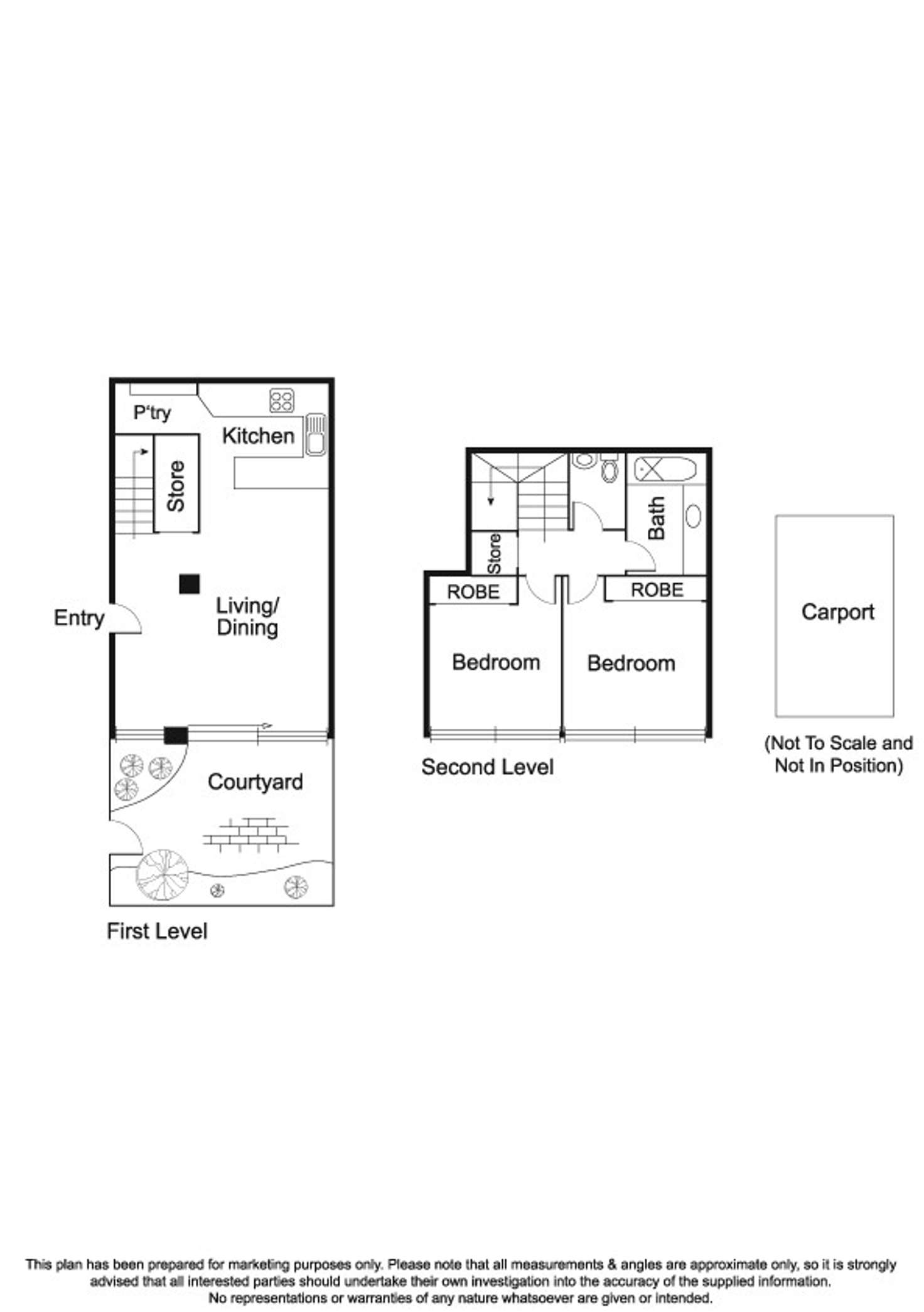 Floorplan of Homely apartment listing, 9/458 St Kilda Road, Melbourne VIC 3004