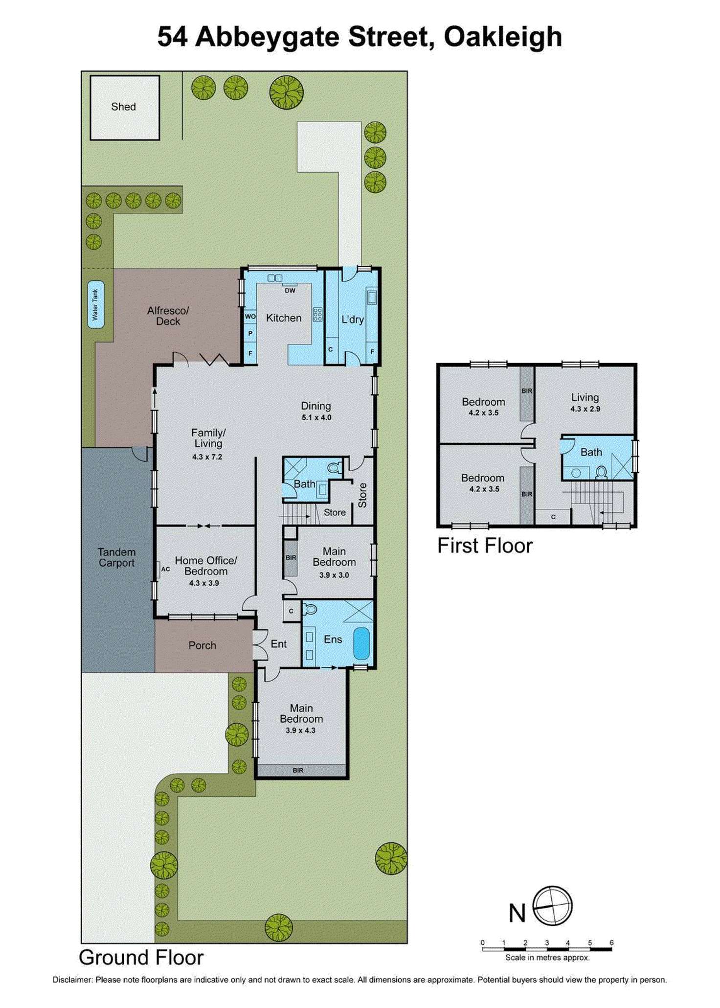 Floorplan of Homely house listing, 54 Abbeygate Street, Oakleigh VIC 3166