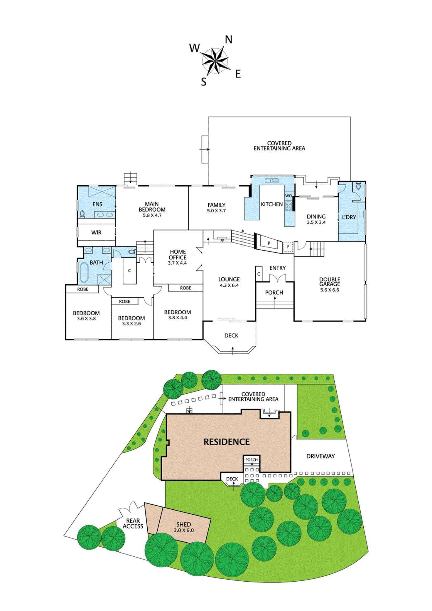 Floorplan of Homely house listing, 1 Cameron Court, Eltham VIC 3095