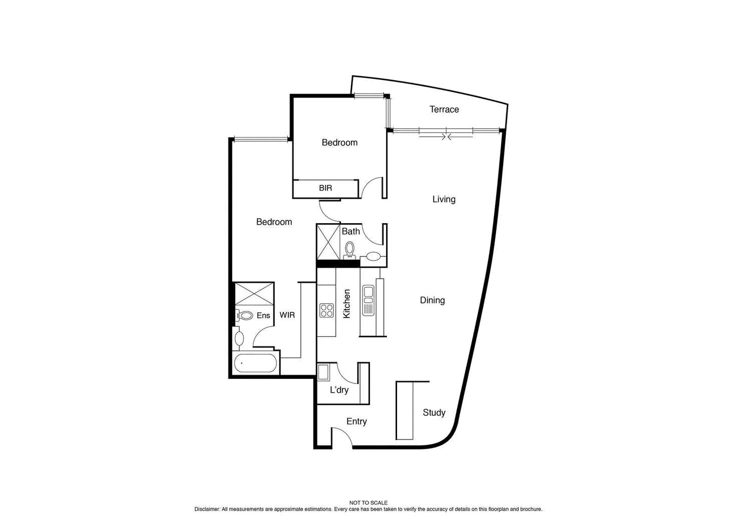 Floorplan of Homely apartment listing, 85/85 Rouse Street, Port Melbourne VIC 3207