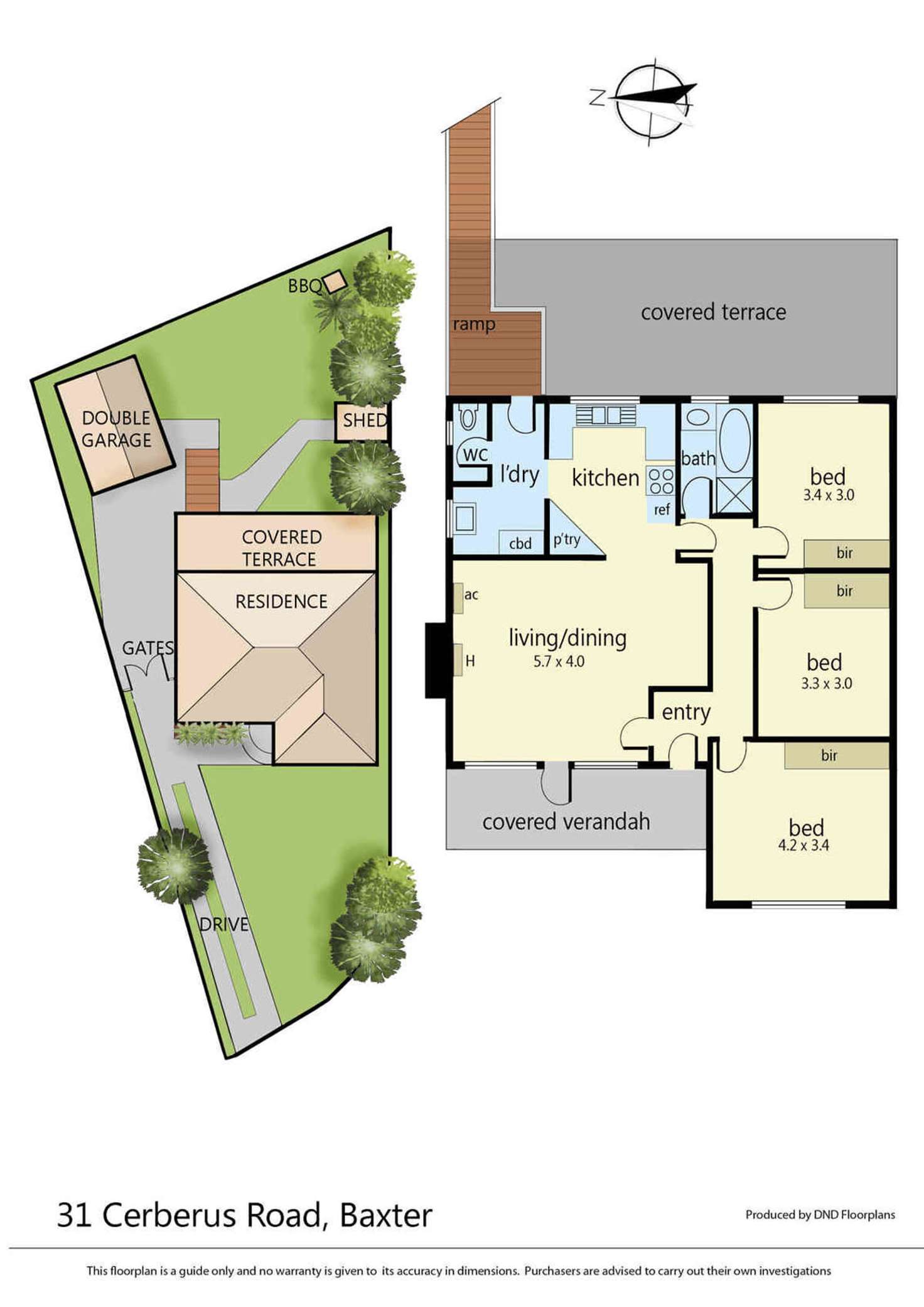 Floorplan of Homely house listing, 31 Cerberus Road, Baxter VIC 3911