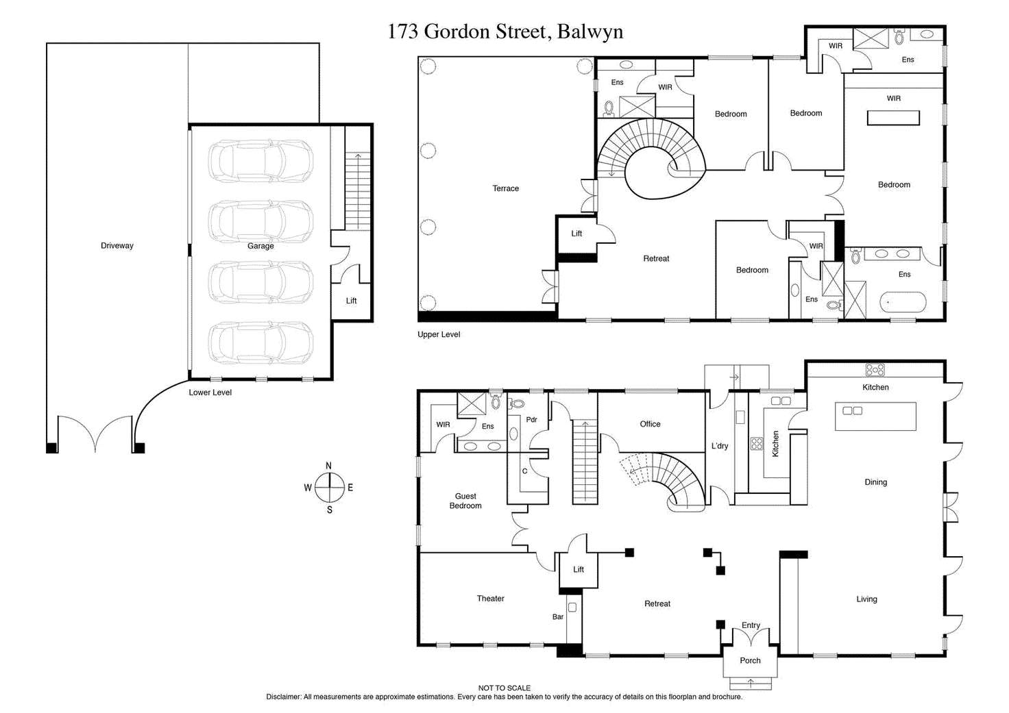 Floorplan of Homely house listing, 173 Gordon Street, Balwyn VIC 3103