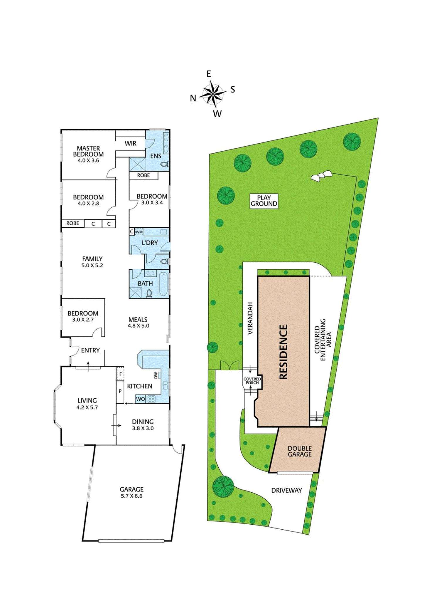 Floorplan of Homely house listing, 22 Leane Drive, Eltham VIC 3095