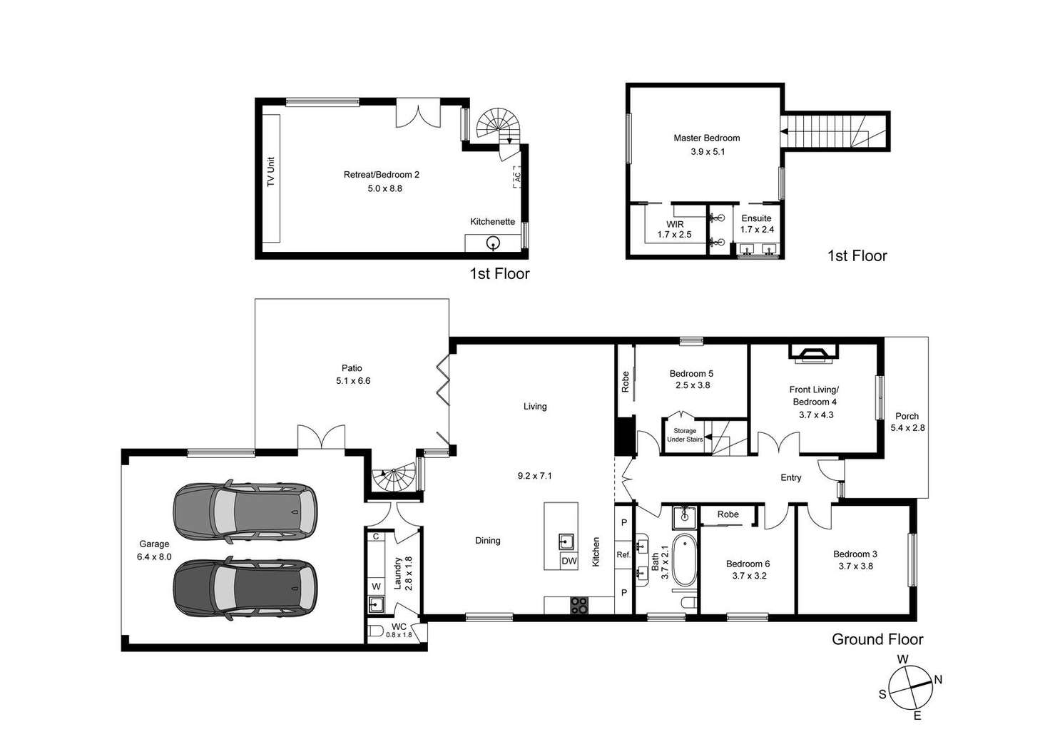 Floorplan of Homely house listing, 55 Yarra Street, Williamstown VIC 3016
