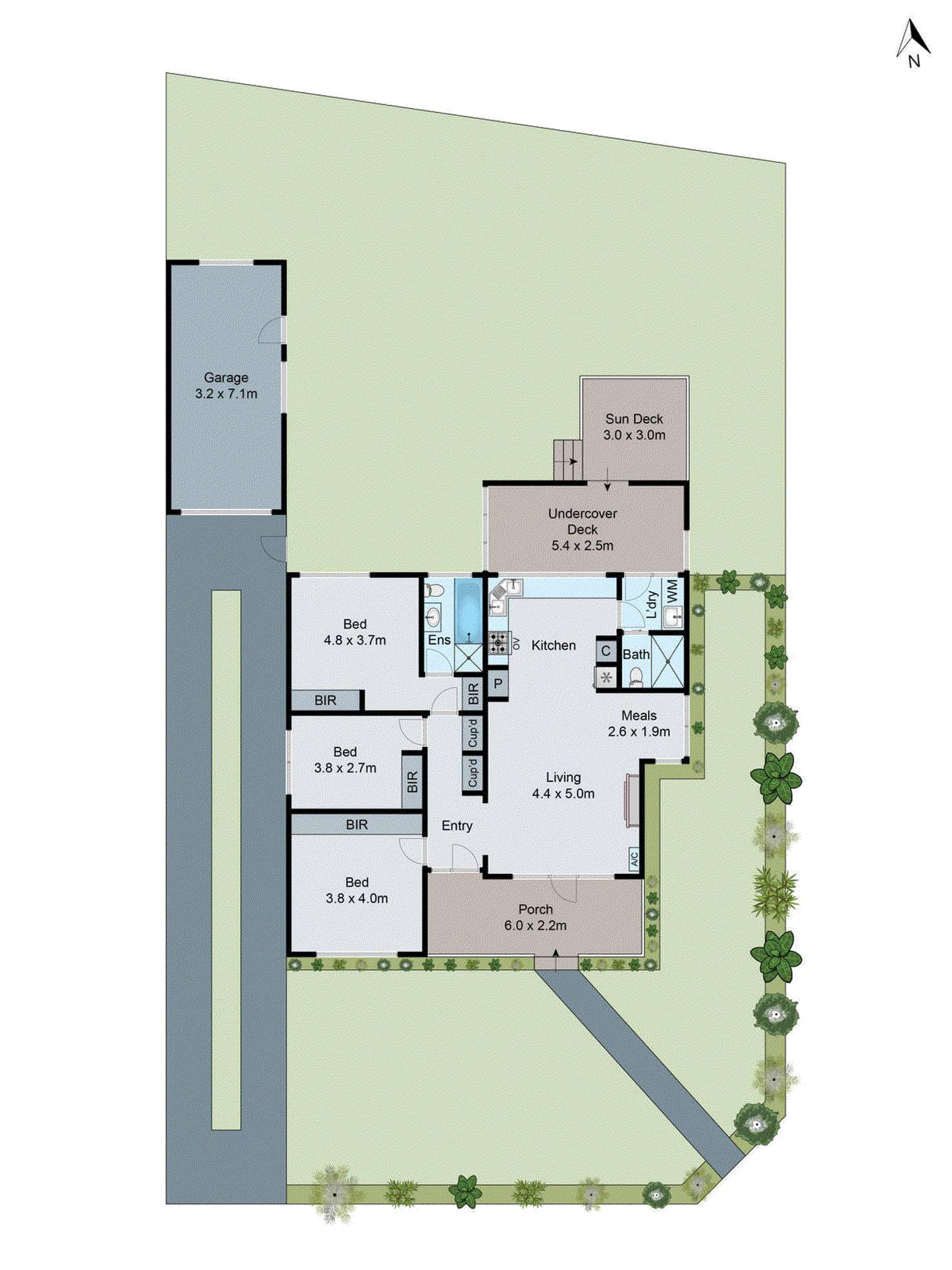 Floorplan of Homely house listing, 21 Fairland Avenue, Oakleigh East VIC 3166
