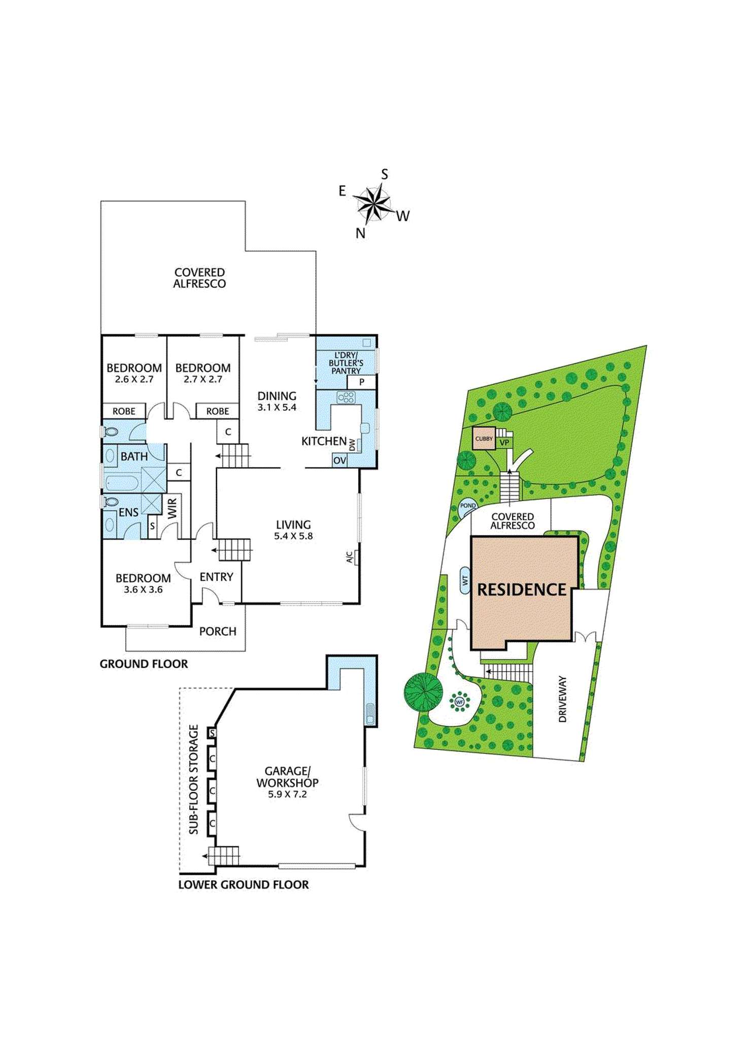 Floorplan of Homely house listing, 102 Plenty River Drive, Greensborough VIC 3088