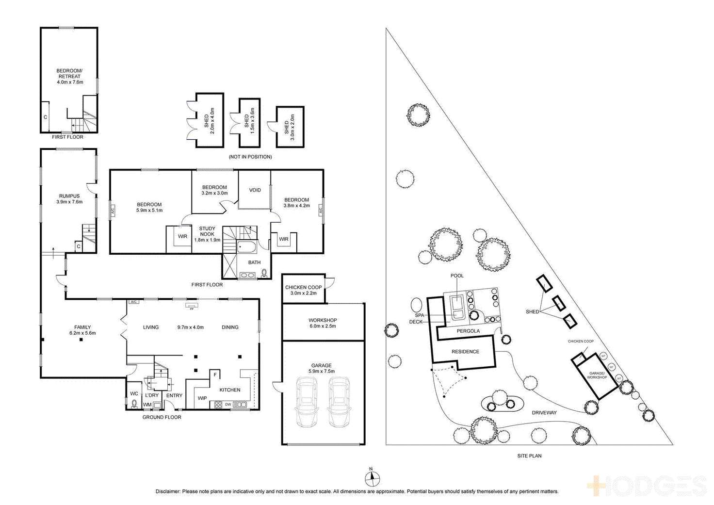 Floorplan of Homely house listing, 25 Brownes Road, Anakie VIC 3213