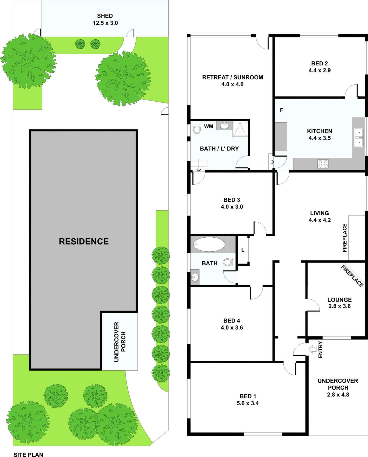 Floorplan of Homely house listing, 71 Robeson Street, Preston VIC 3072