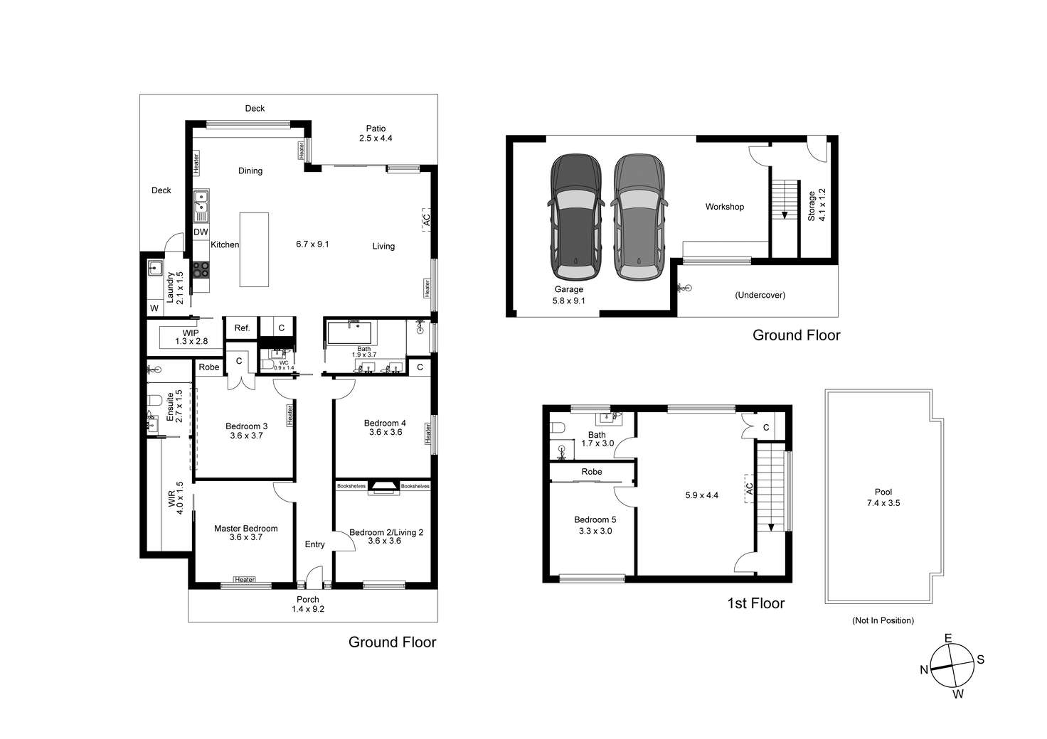 Floorplan of Homely house listing, 506/81-83 Durkin Street, Newport VIC 3015