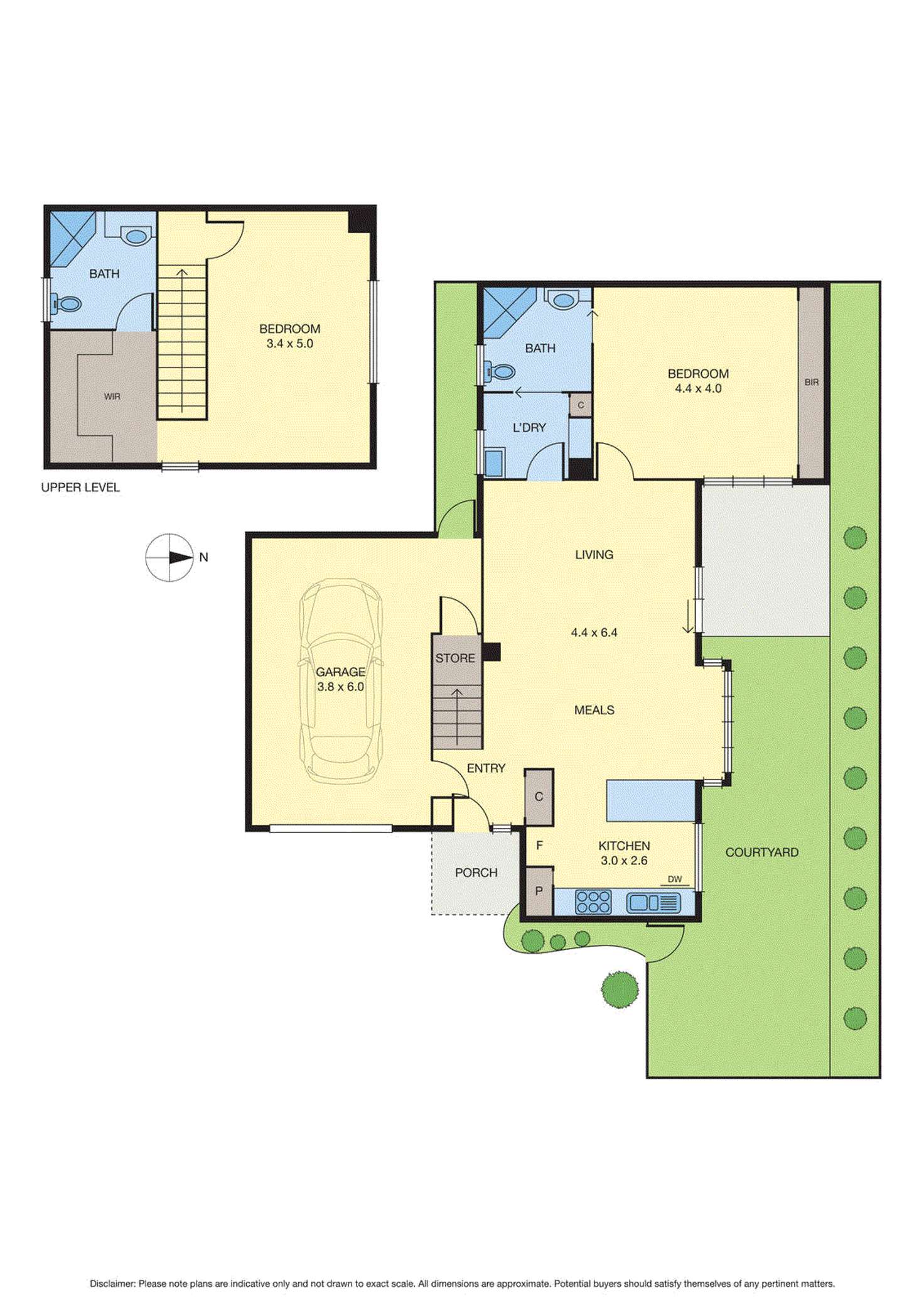 Floorplan of Homely townhouse listing, 3/19 Leslie Street, Donvale VIC 3111