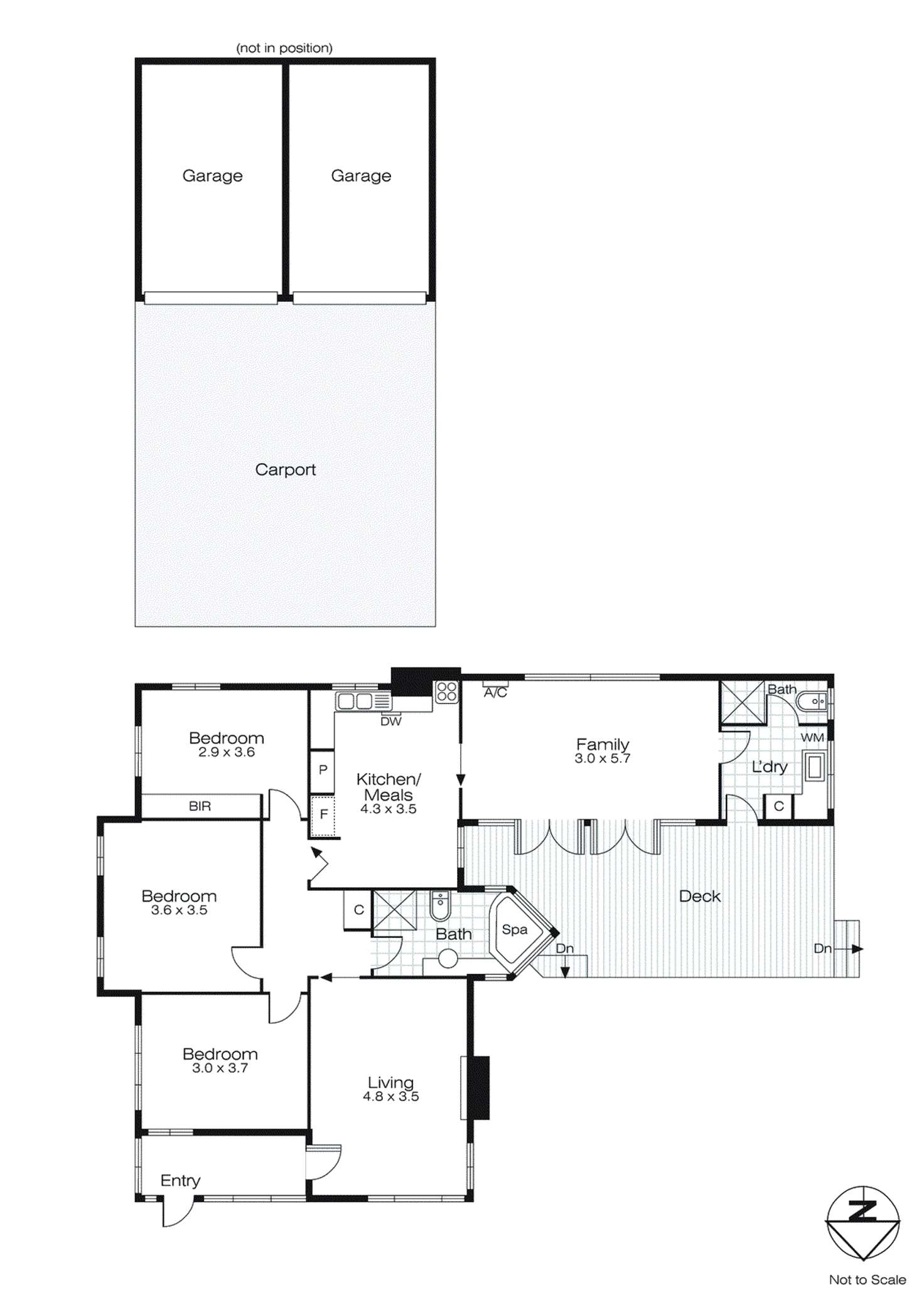 Floorplan of Homely house listing, 1023 Havelock Street, Ballarat North VIC 3350