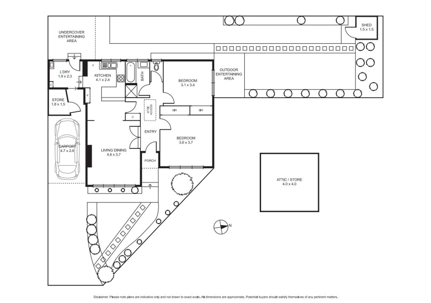 Floorplan of Homely unit listing, 10/8 Bealiba Road, Caulfield South VIC 3162