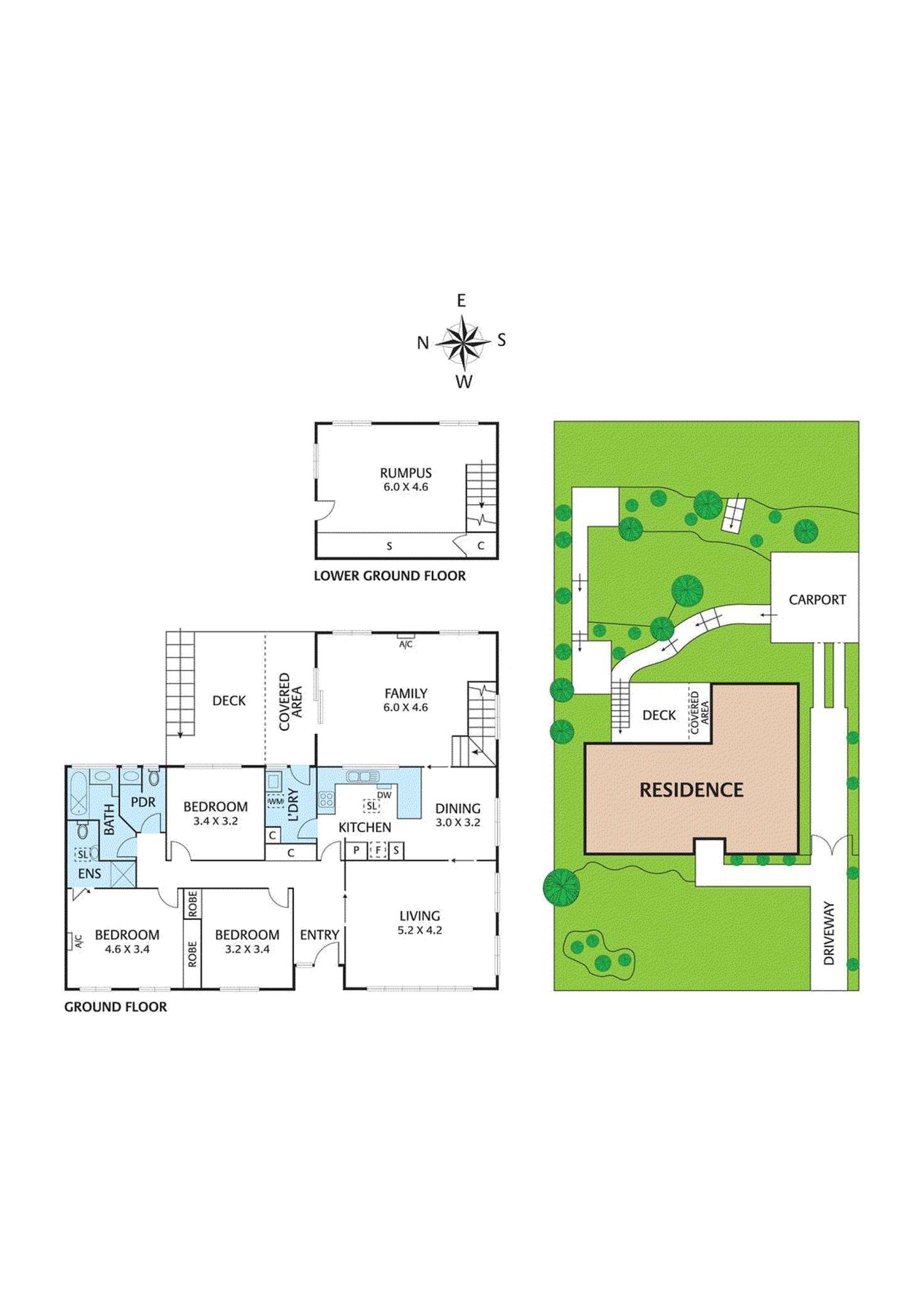 Floorplan of Homely house listing, 15 Tower Drive, Briar Hill VIC 3088