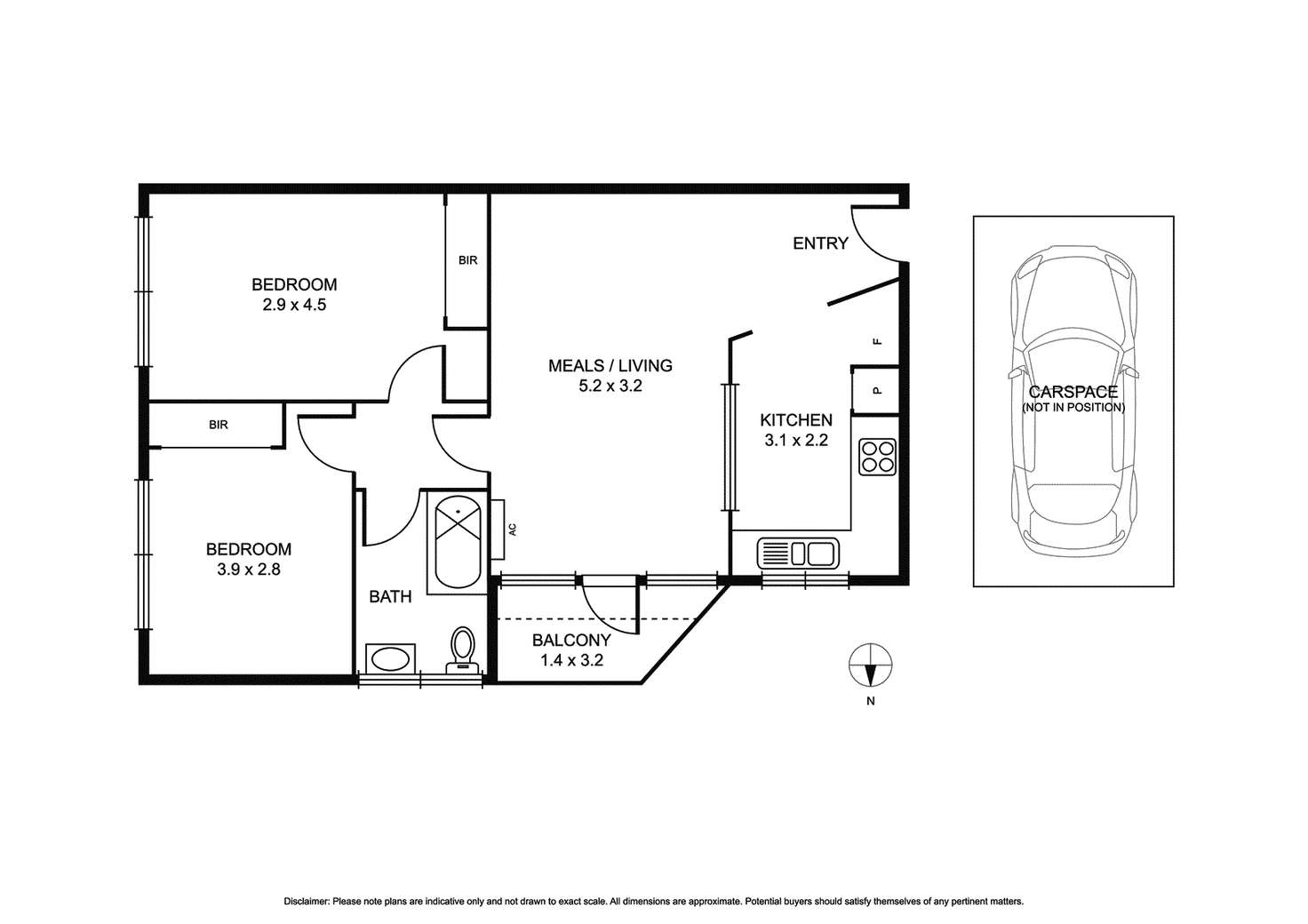 Floorplan of Homely apartment listing, 5/14 Finlayson Street, Malvern VIC 3144