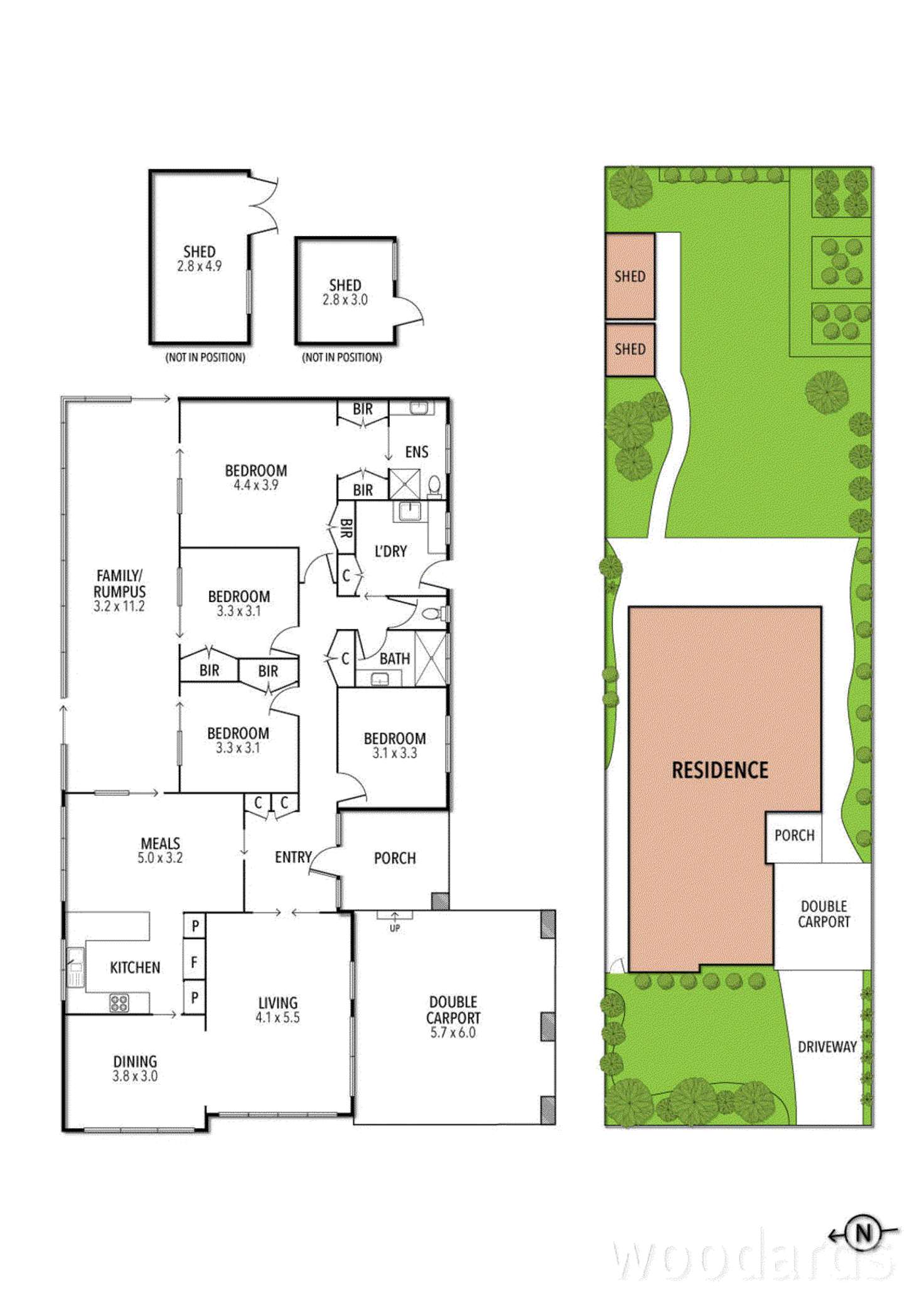 Floorplan of Homely house listing, 22 Erebus Street, Keilor Park VIC 3042