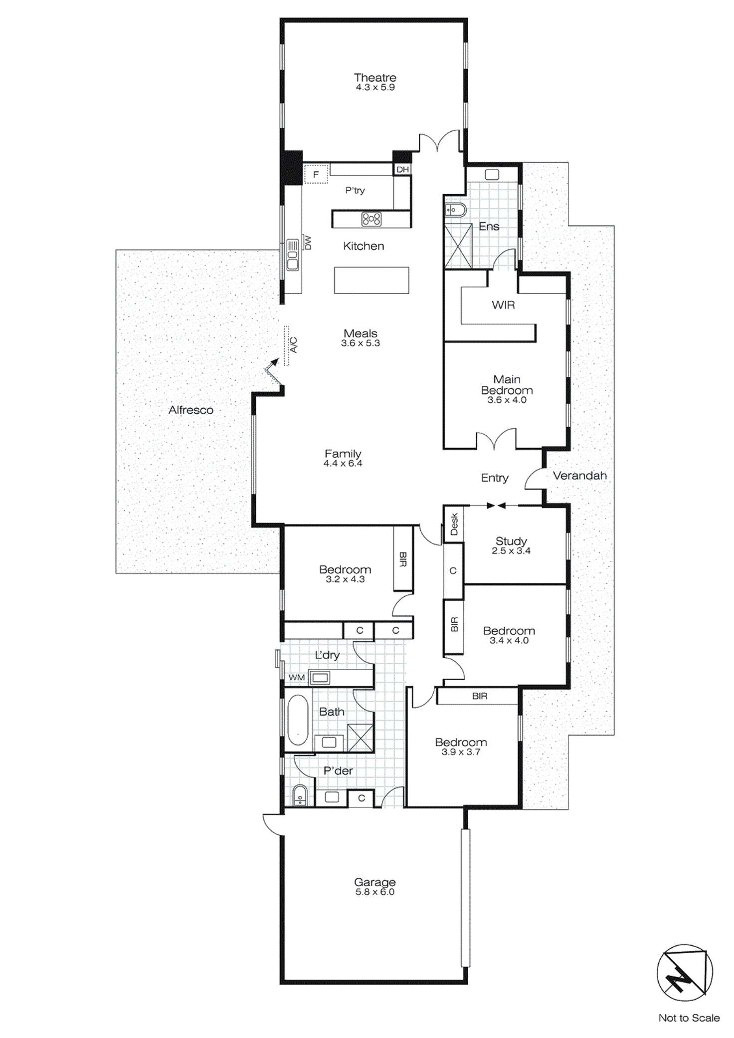 Floorplan of Homely house listing, 936 Eureka Street, Ballarat East VIC 3350