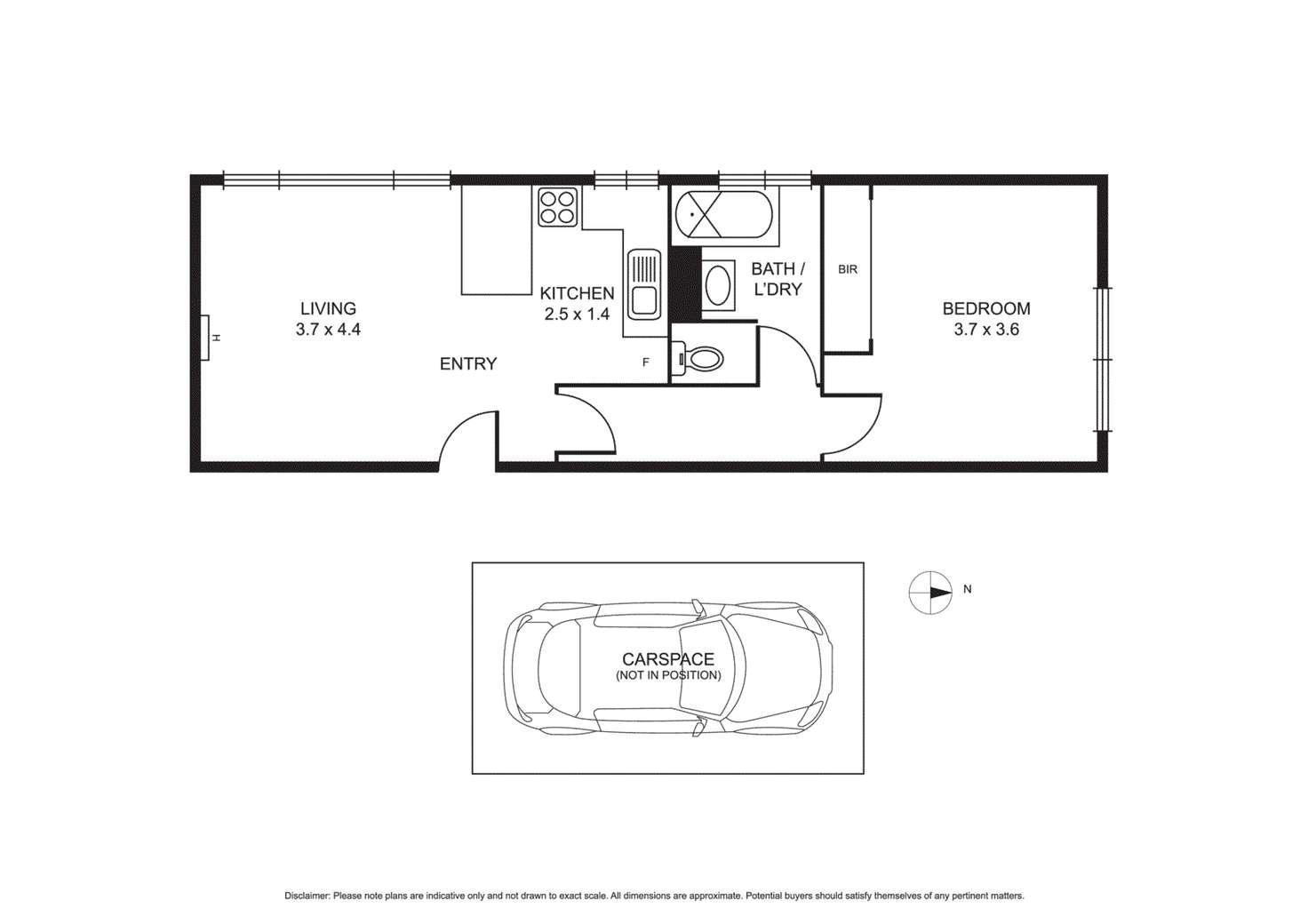 Floorplan of Homely apartment listing, 4/780 Warrigal Road, Malvern East VIC 3145