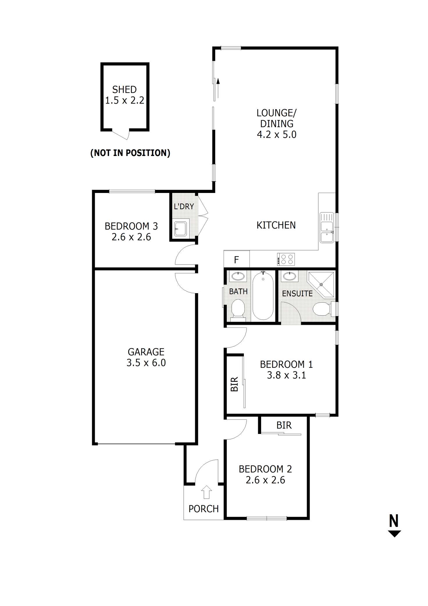 Floorplan of Homely house listing, 15 Medallion Ave, Beveridge VIC 3753