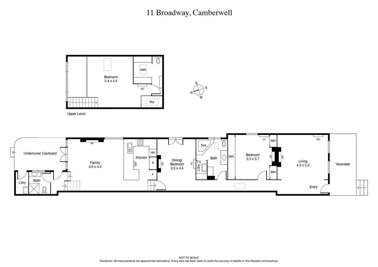 Floorplan of Homely house listing, 11 Broadway, Camberwell VIC 3124