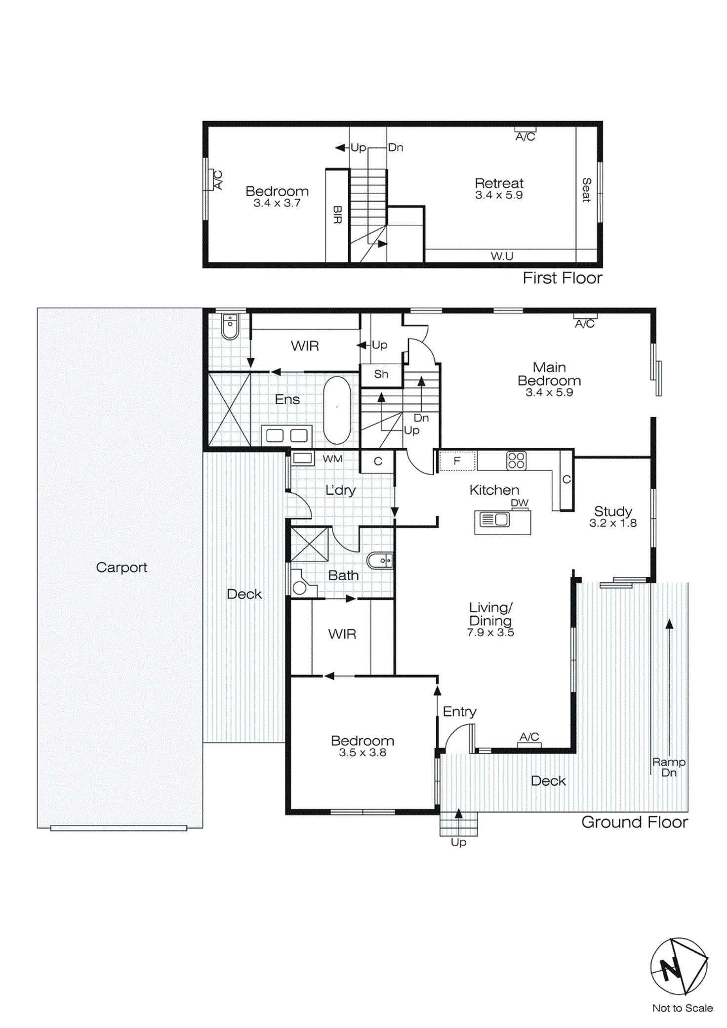 Floorplan of Homely house listing, 22 Jonathan Court, Brown Hill VIC 3350