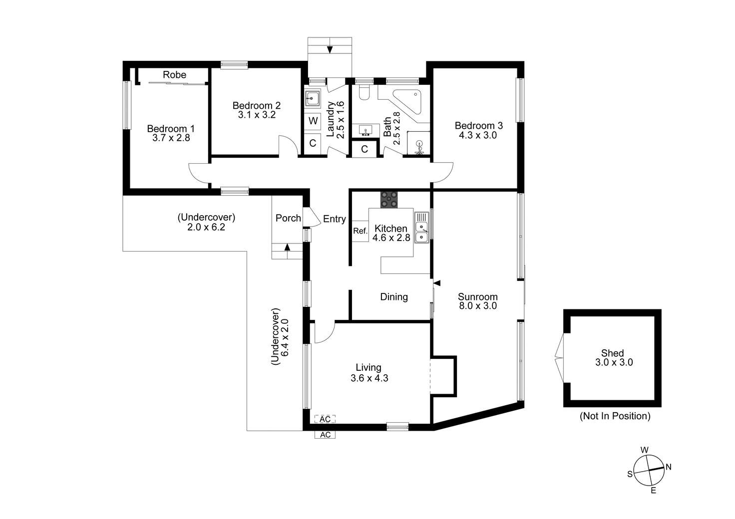 Floorplan of Homely house listing, 20 Terang Street, Dallas VIC 3047