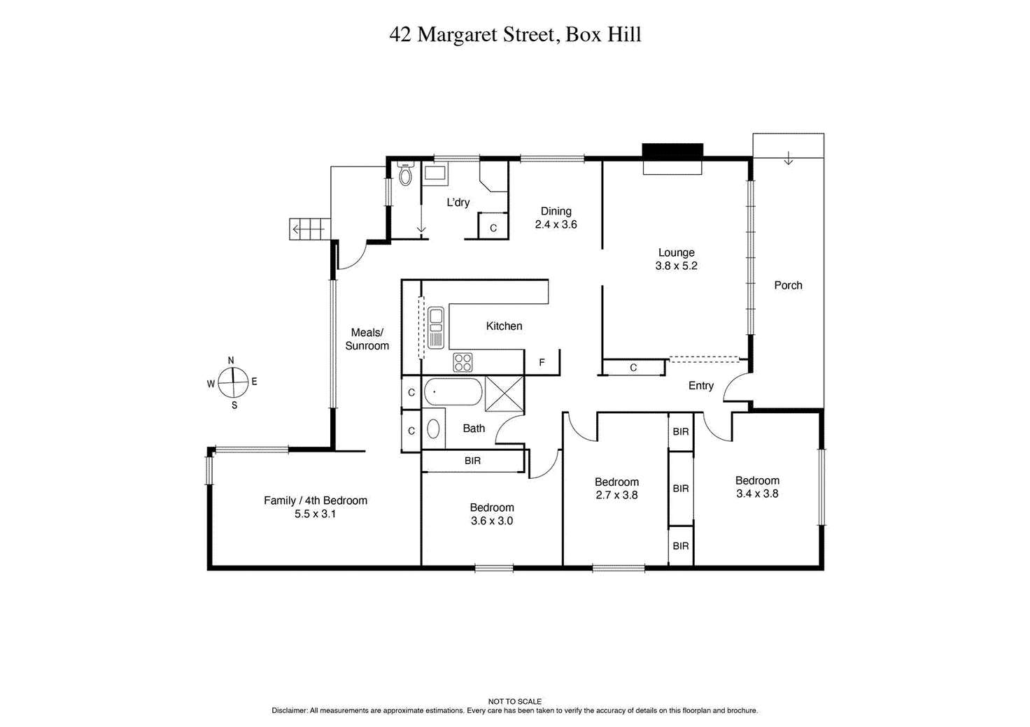 Floorplan of Homely house listing, 42 Margaret Street, Box Hill VIC 3128