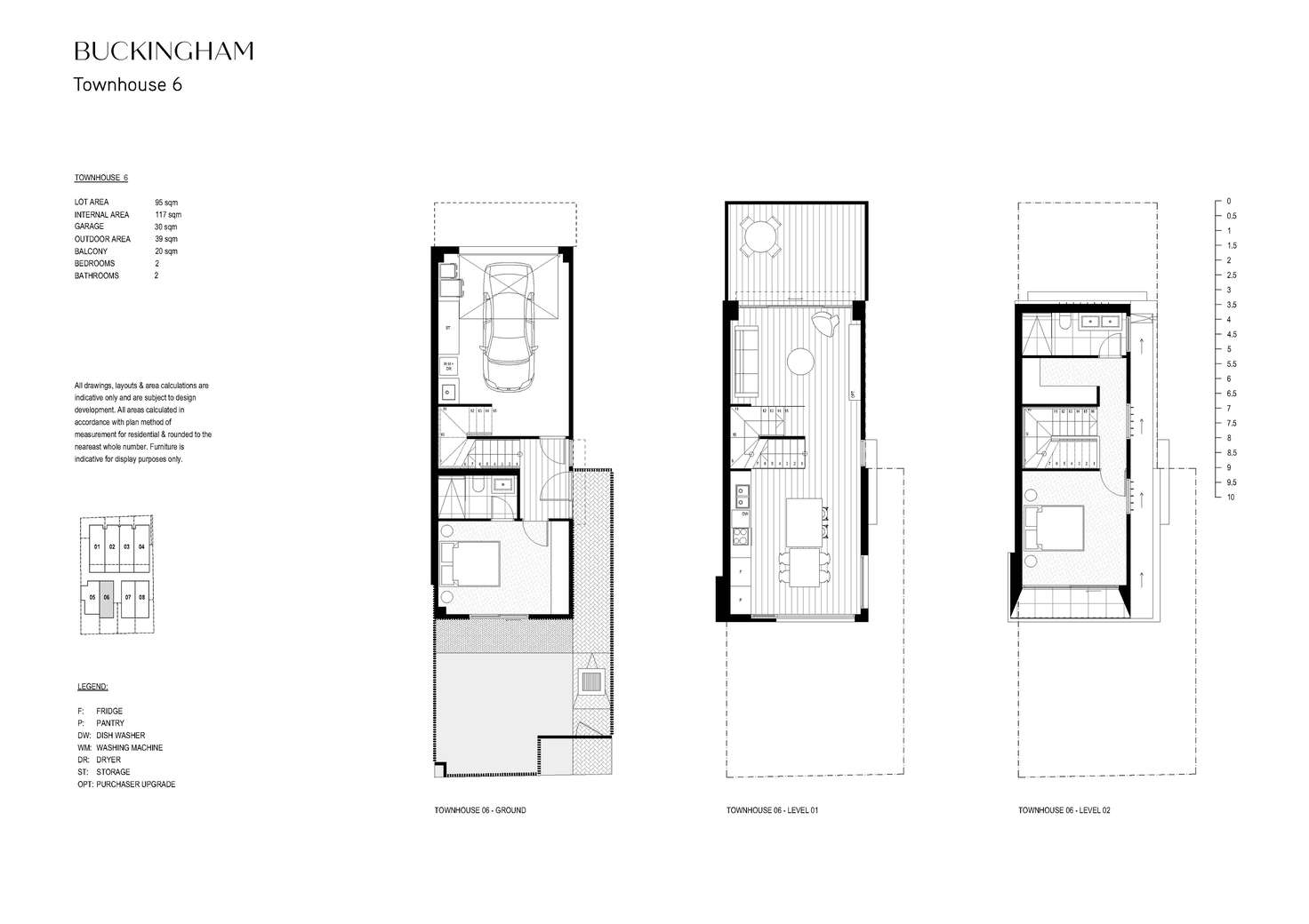 Floorplan of Homely townhouse listing, 6/37 Buckingham Street, Richmond VIC 3121