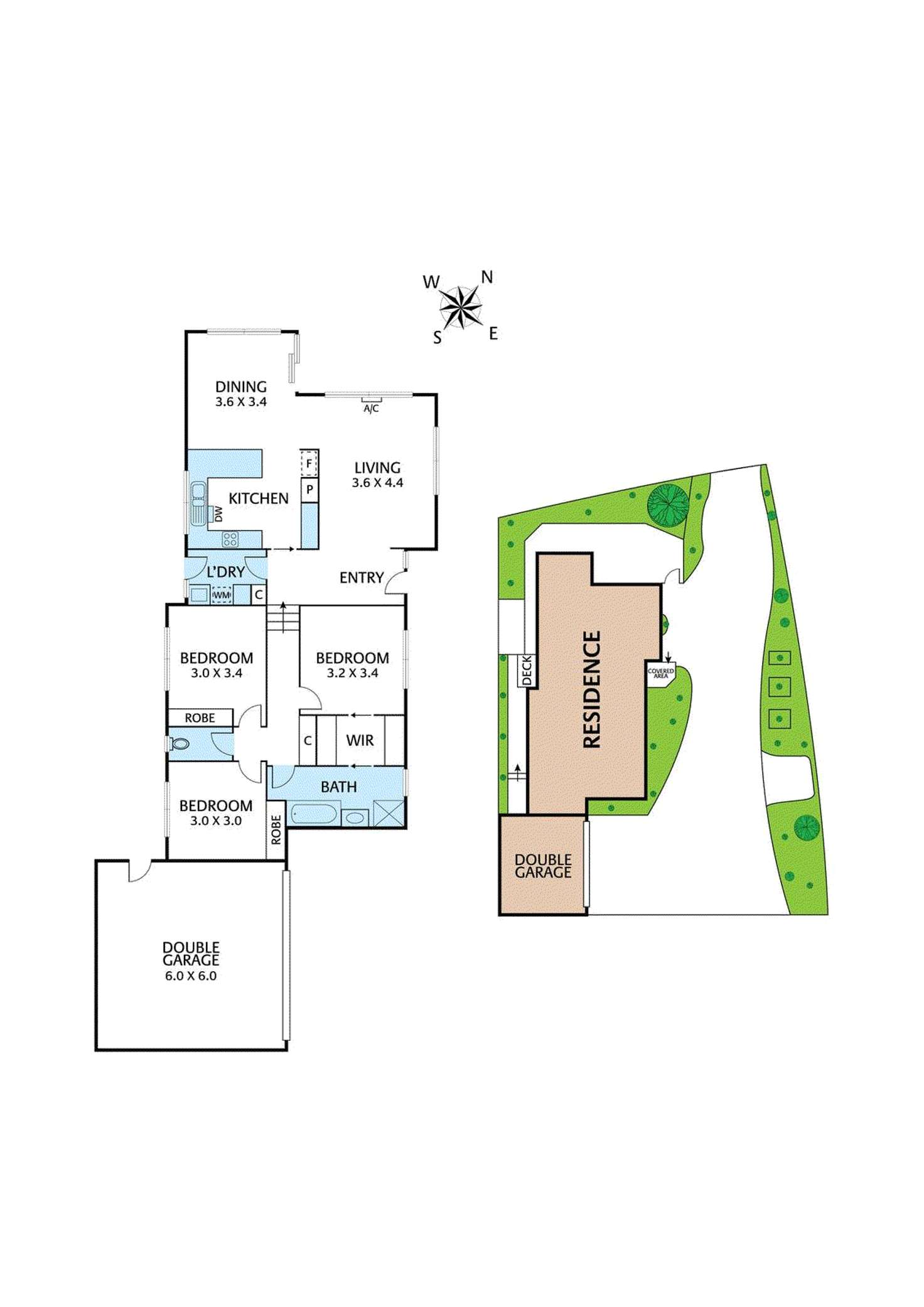 Floorplan of Homely unit listing, 2/12 Meadow Crescent, Montmorency VIC 3094