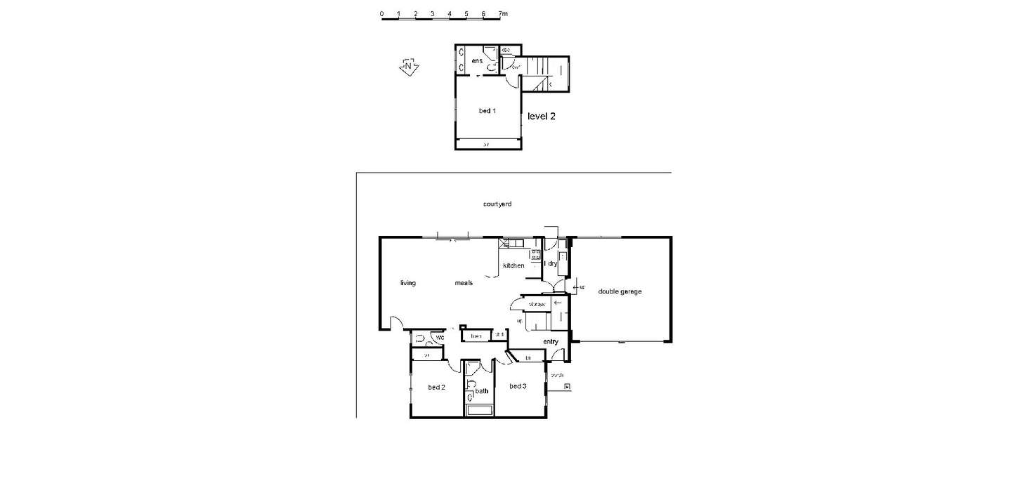 Floorplan of Homely townhouse listing, 3/33 James Street, Heidelberg Heights VIC 3081