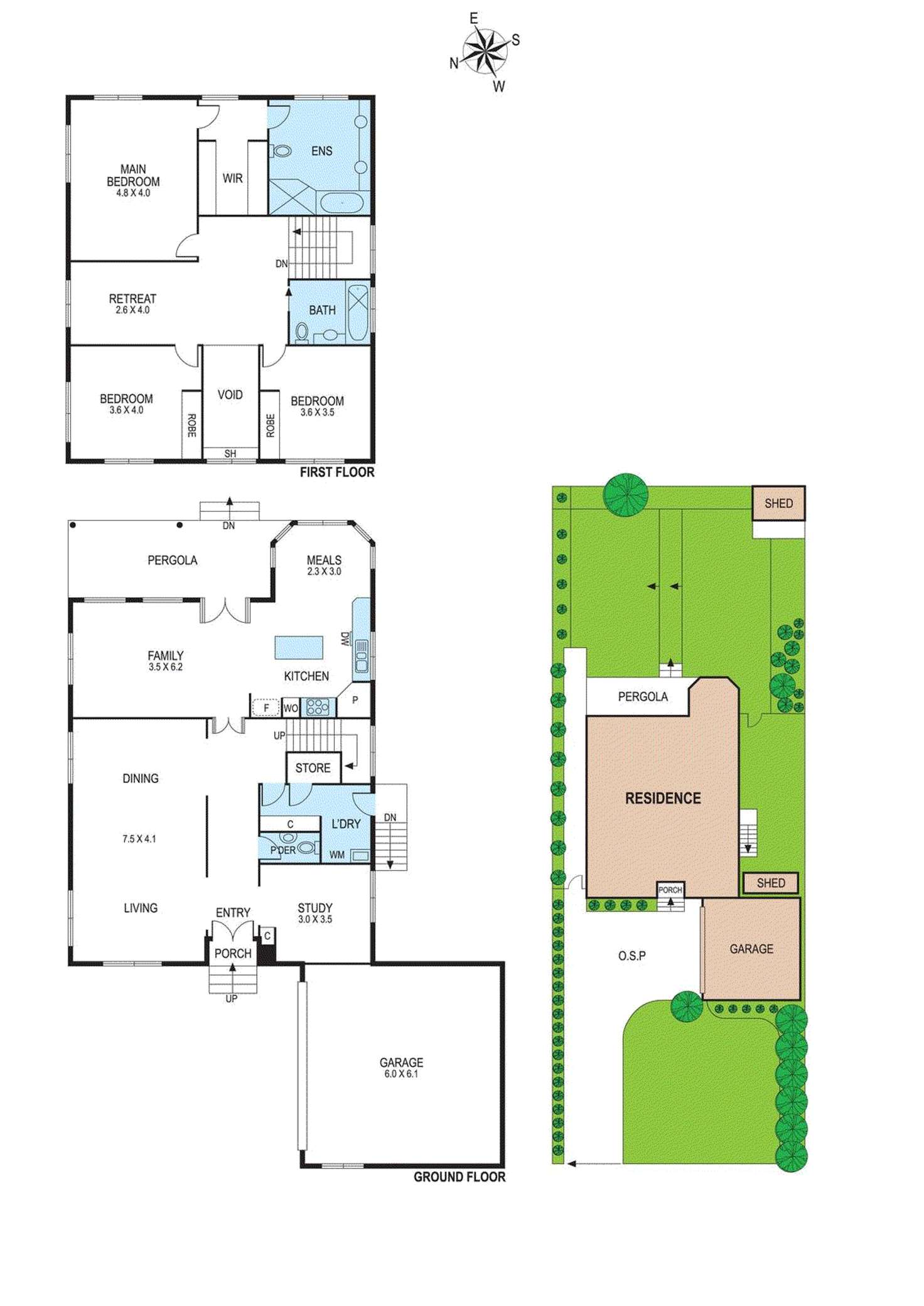 Floorplan of Homely house listing, 23 Allison Avenue, Glen Iris VIC 3146