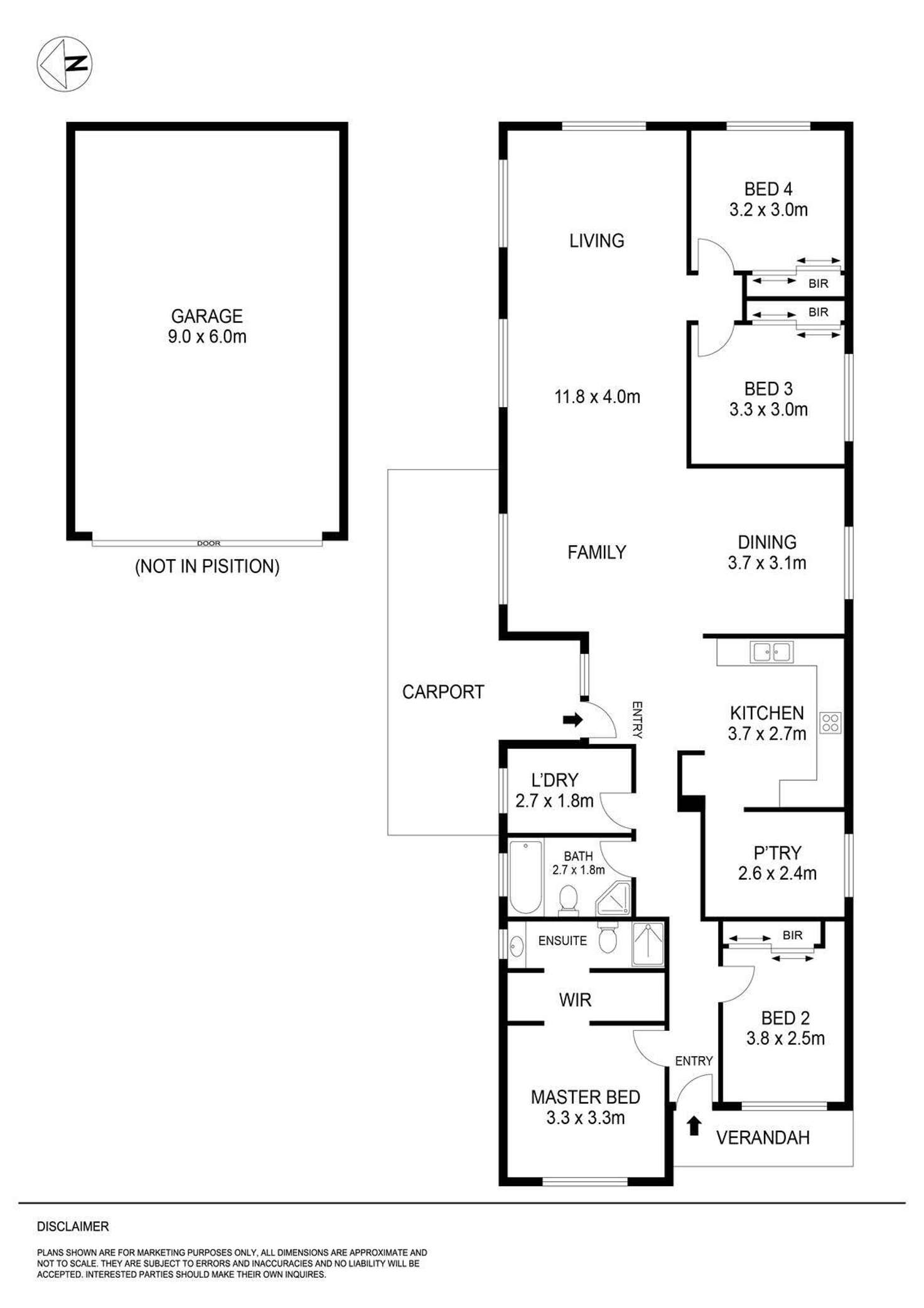 Floorplan of Homely house listing, 1010 Armstrong Street, Ballarat North VIC 3350