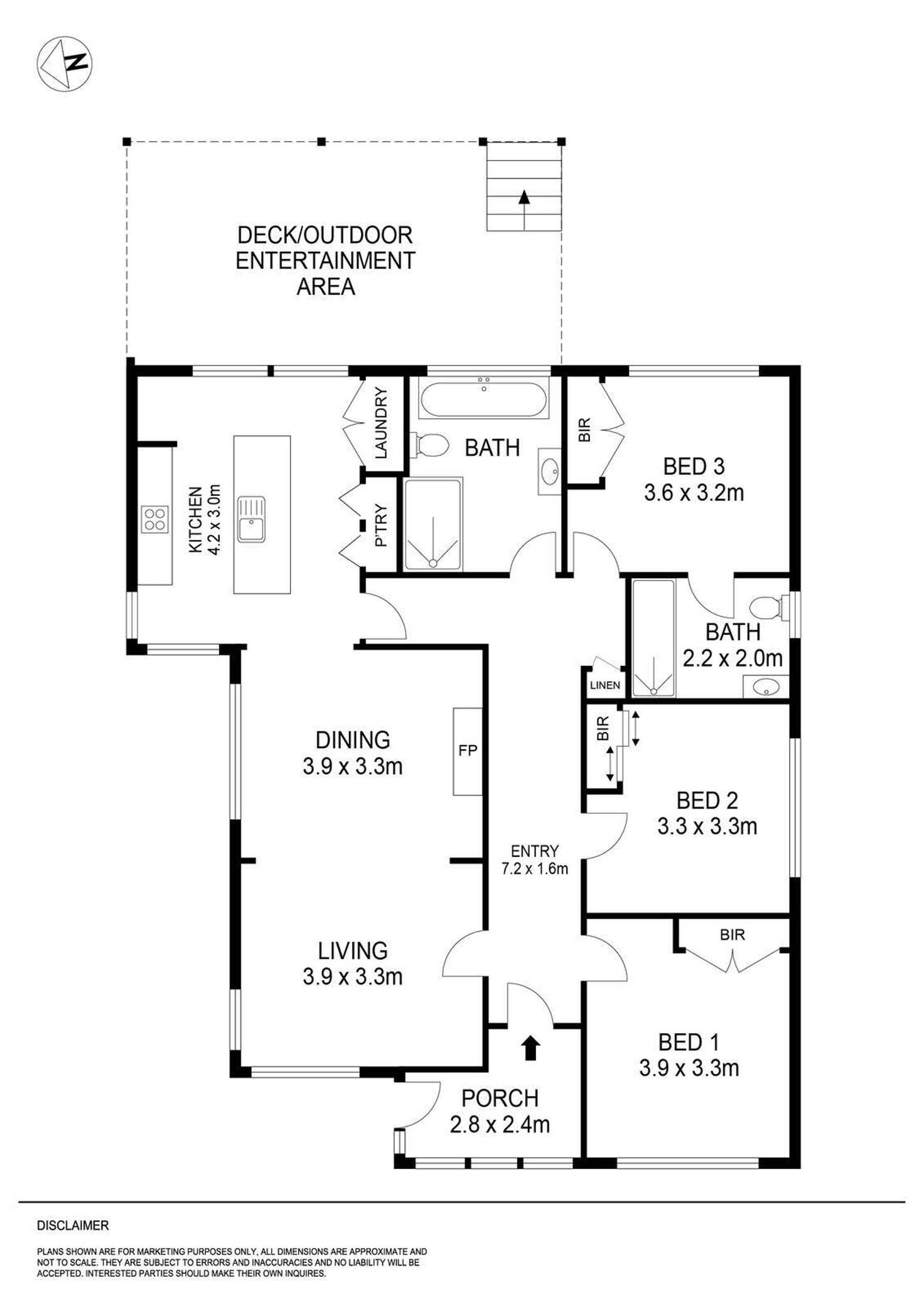 Floorplan of Homely house listing, 709 Pleasant Street South, Redan VIC 3350