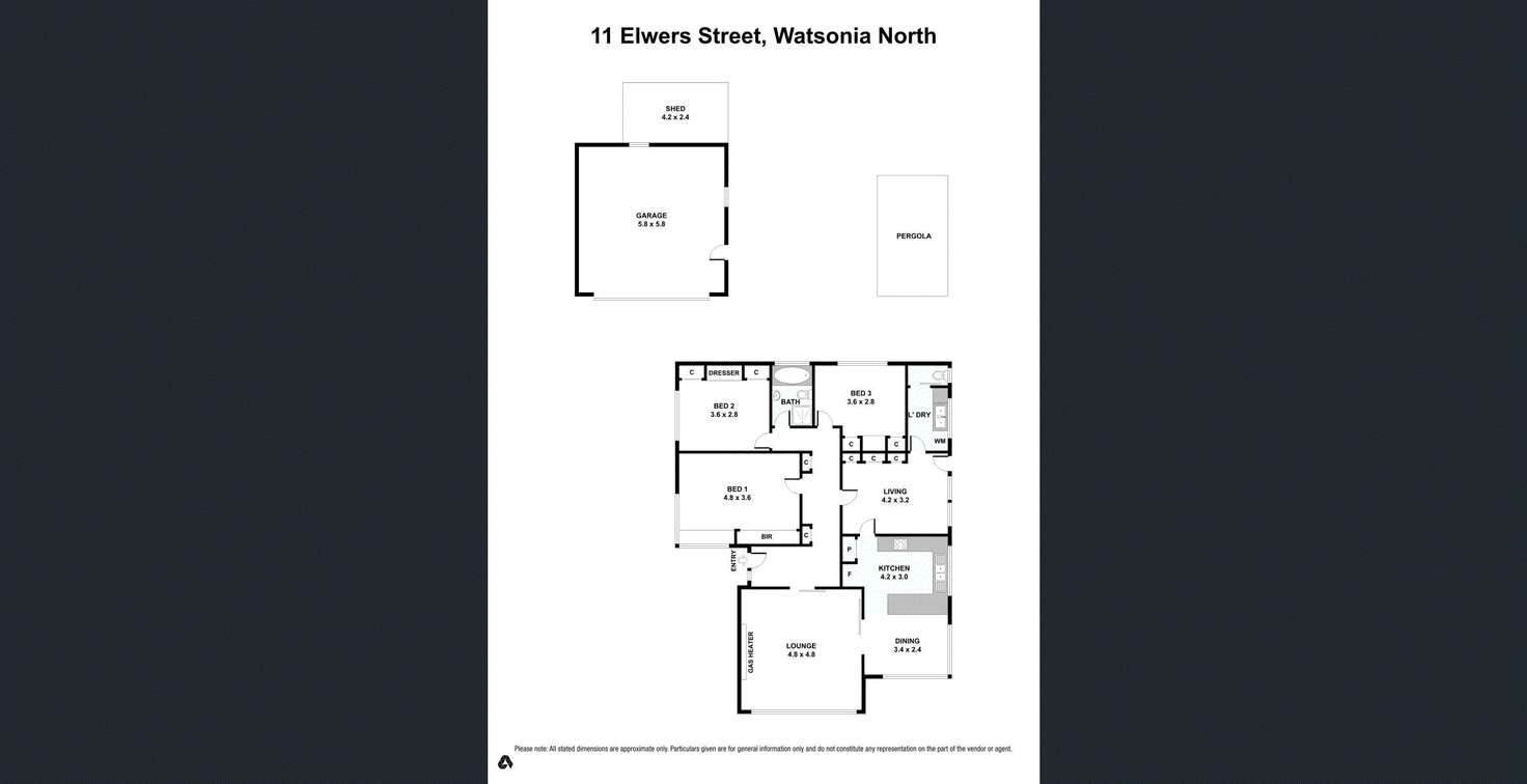 Floorplan of Homely house listing, 11 Elwers Street, Watsonia North VIC 3087