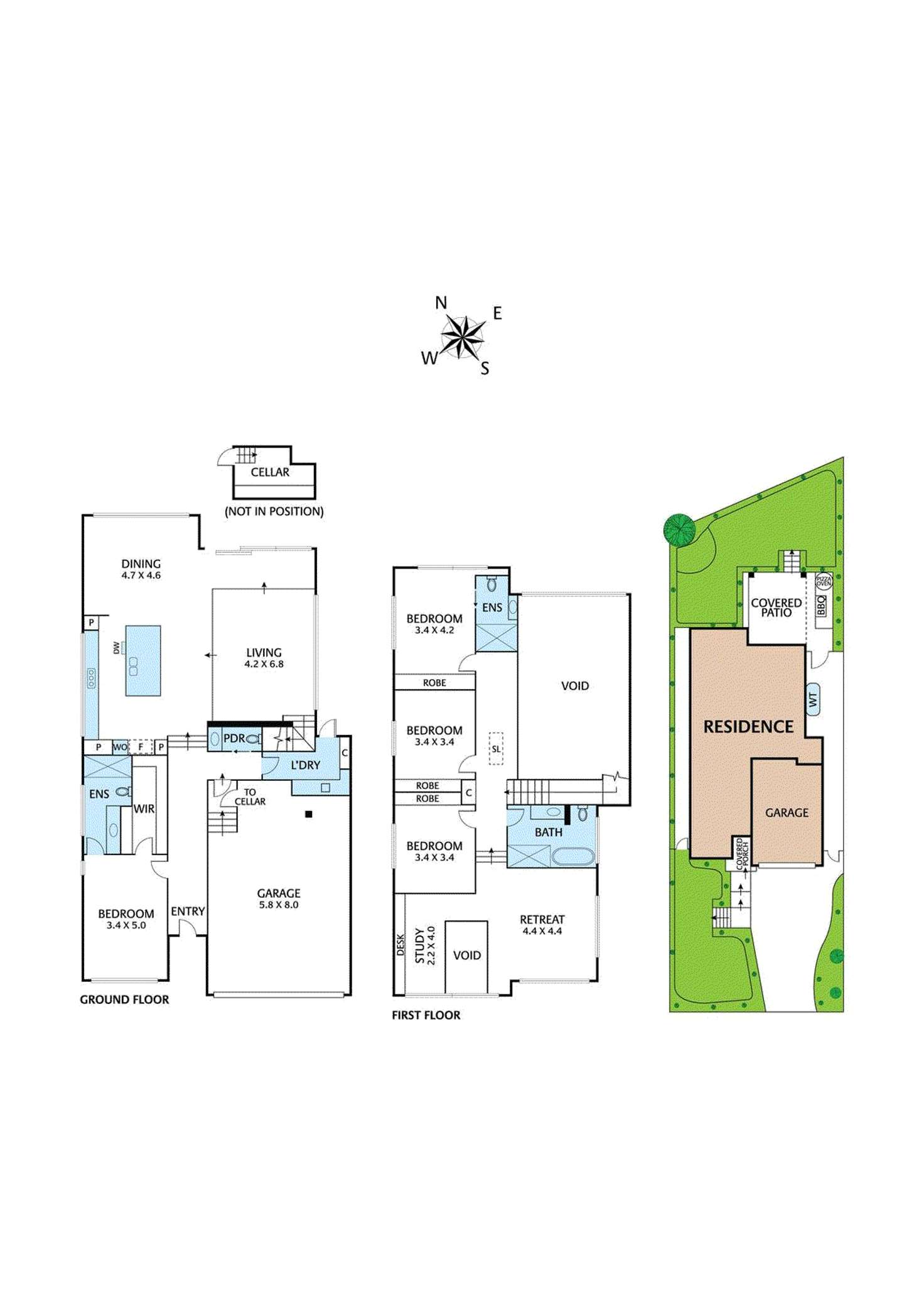 Floorplan of Homely house listing, 16 Kett Street, Lower Plenty VIC 3093