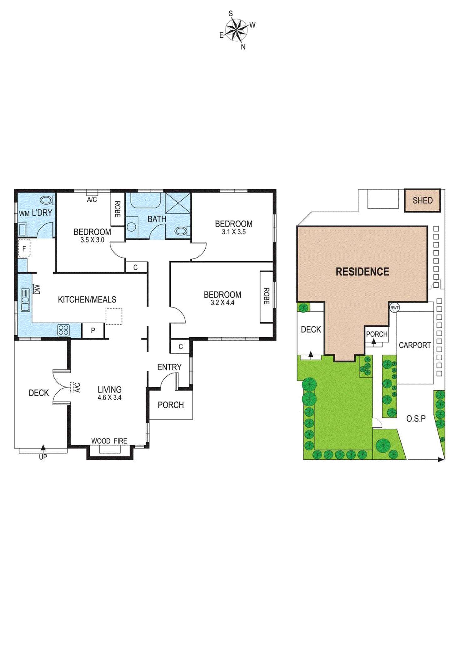 Floorplan of Homely unit listing, 1/82 Wingate Street, Bentleigh East VIC 3165