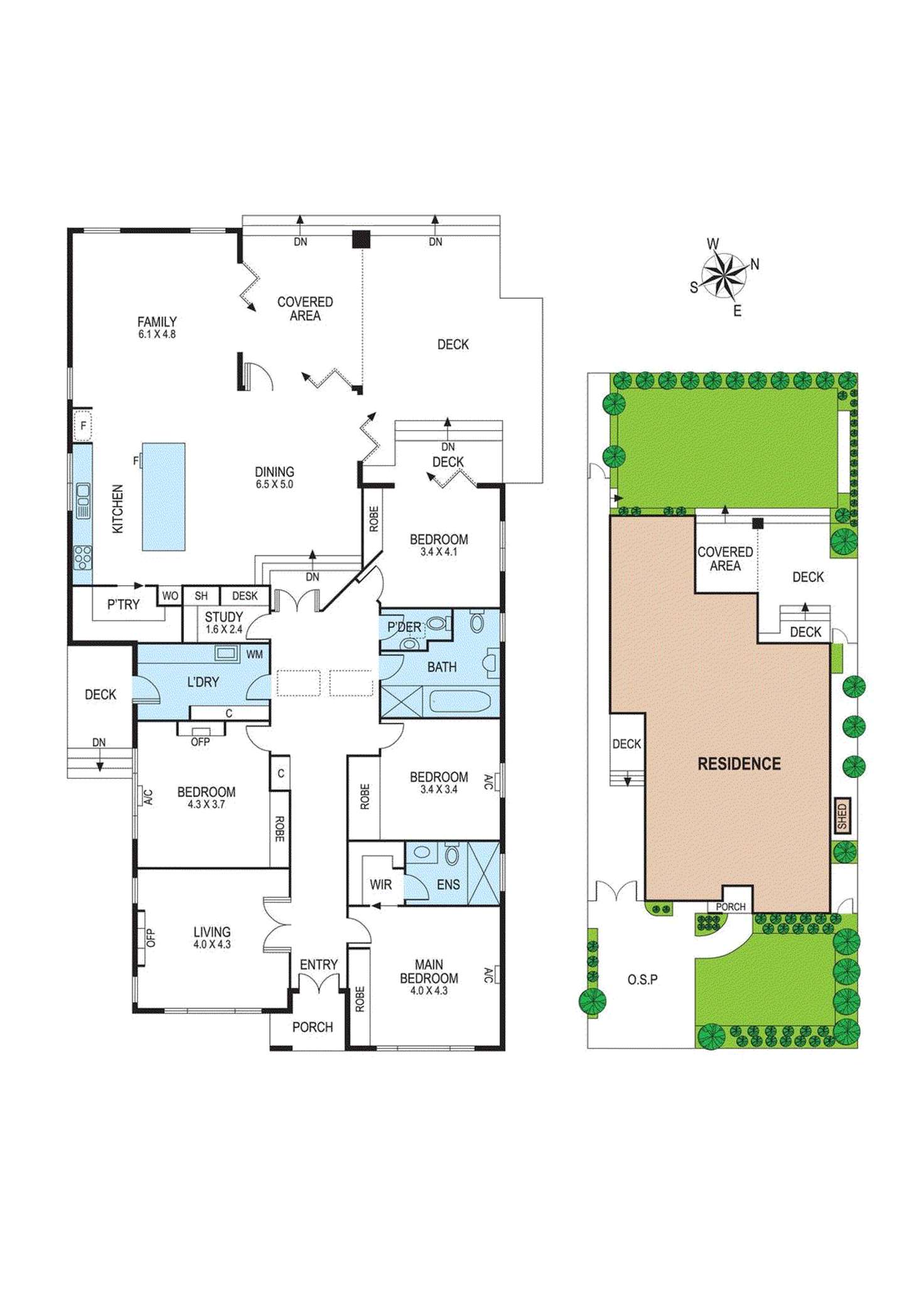 Floorplan of Homely house listing, 1 Lysbeth Street, Mckinnon VIC 3204