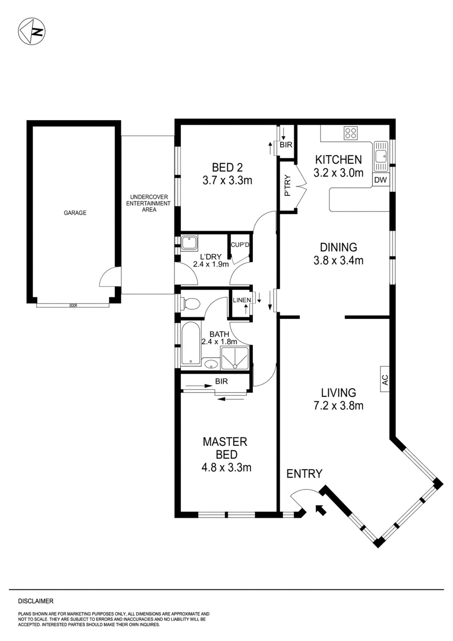 Floorplan of Homely house listing, 10/106 Whitehorse Road, Mount Clear VIC 3350