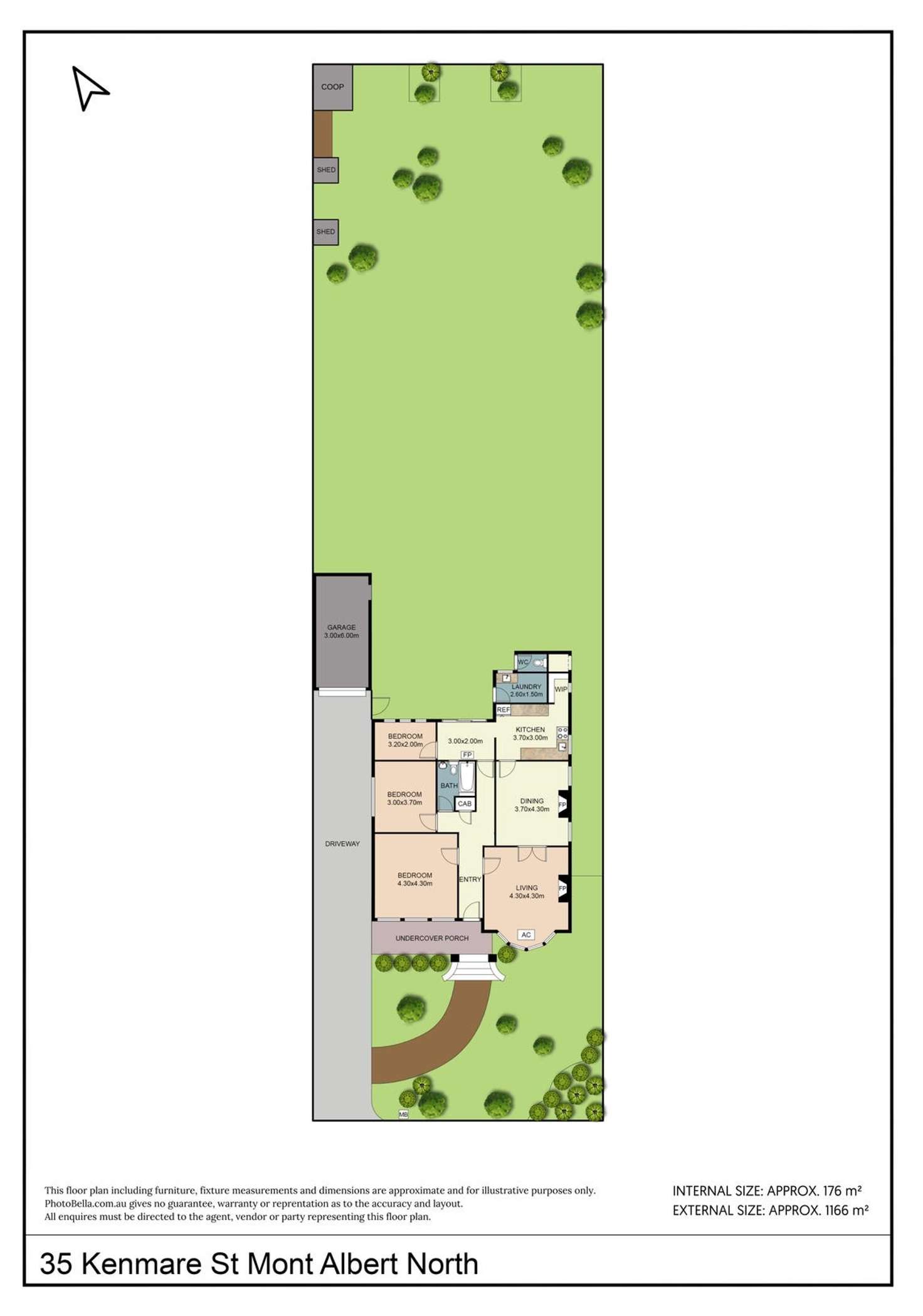 Floorplan of Homely house listing, 35 Kenmare Street, Mont Albert North VIC 3129