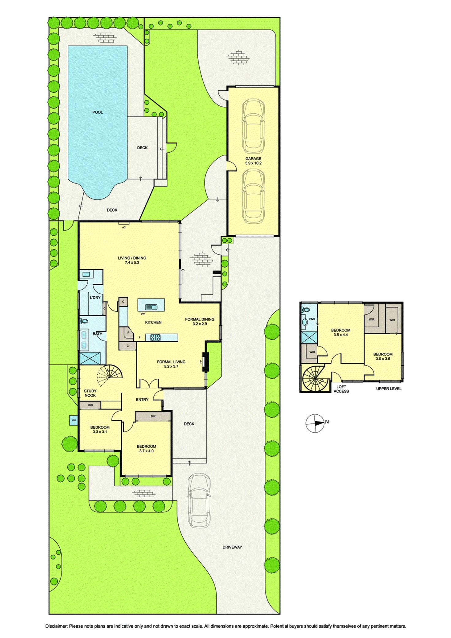 Floorplan of Homely house listing, 42 Malcolm Street, Blackburn VIC 3130