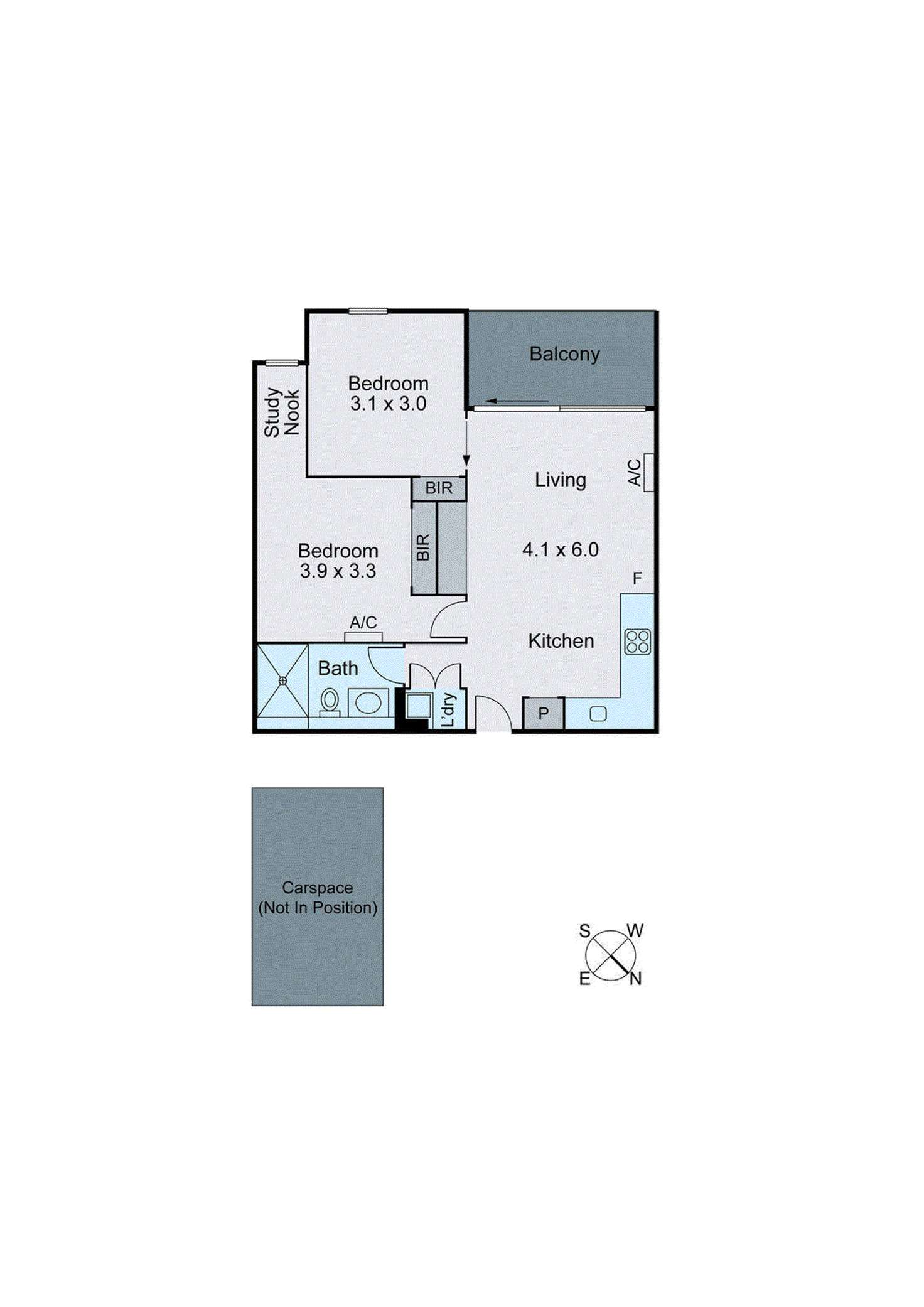 Floorplan of Homely apartment listing, 105/14 Illowa Street, Malvern East VIC 3145