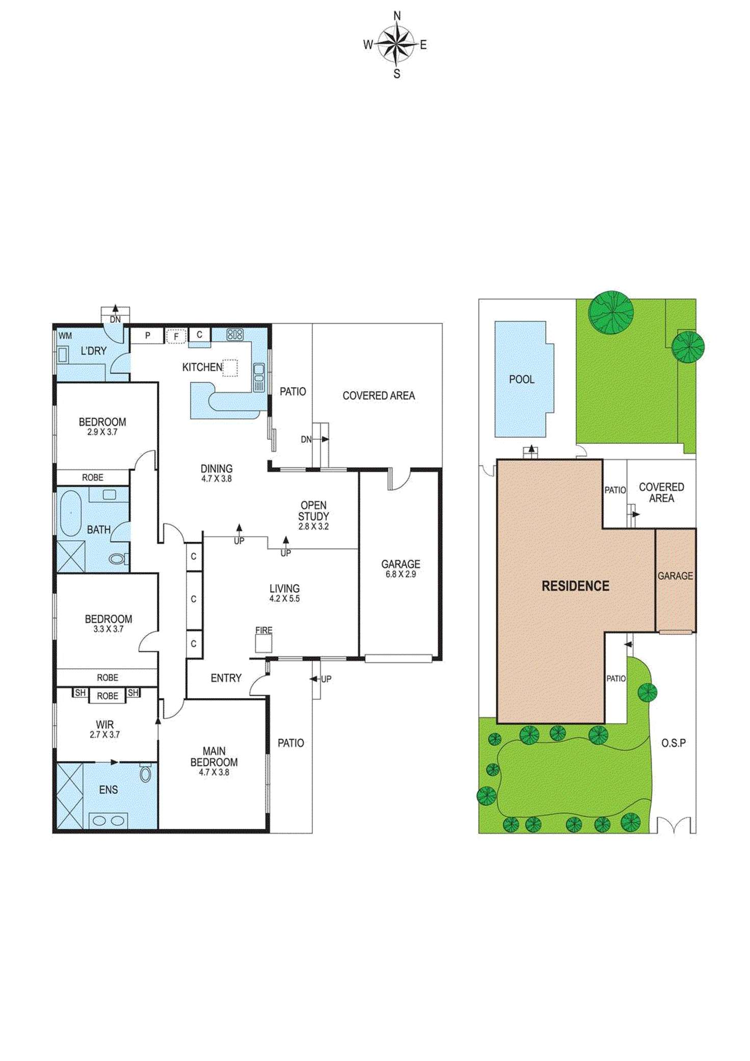 Floorplan of Homely house listing, 25 Kershaw Street, Bentleigh East VIC 3165