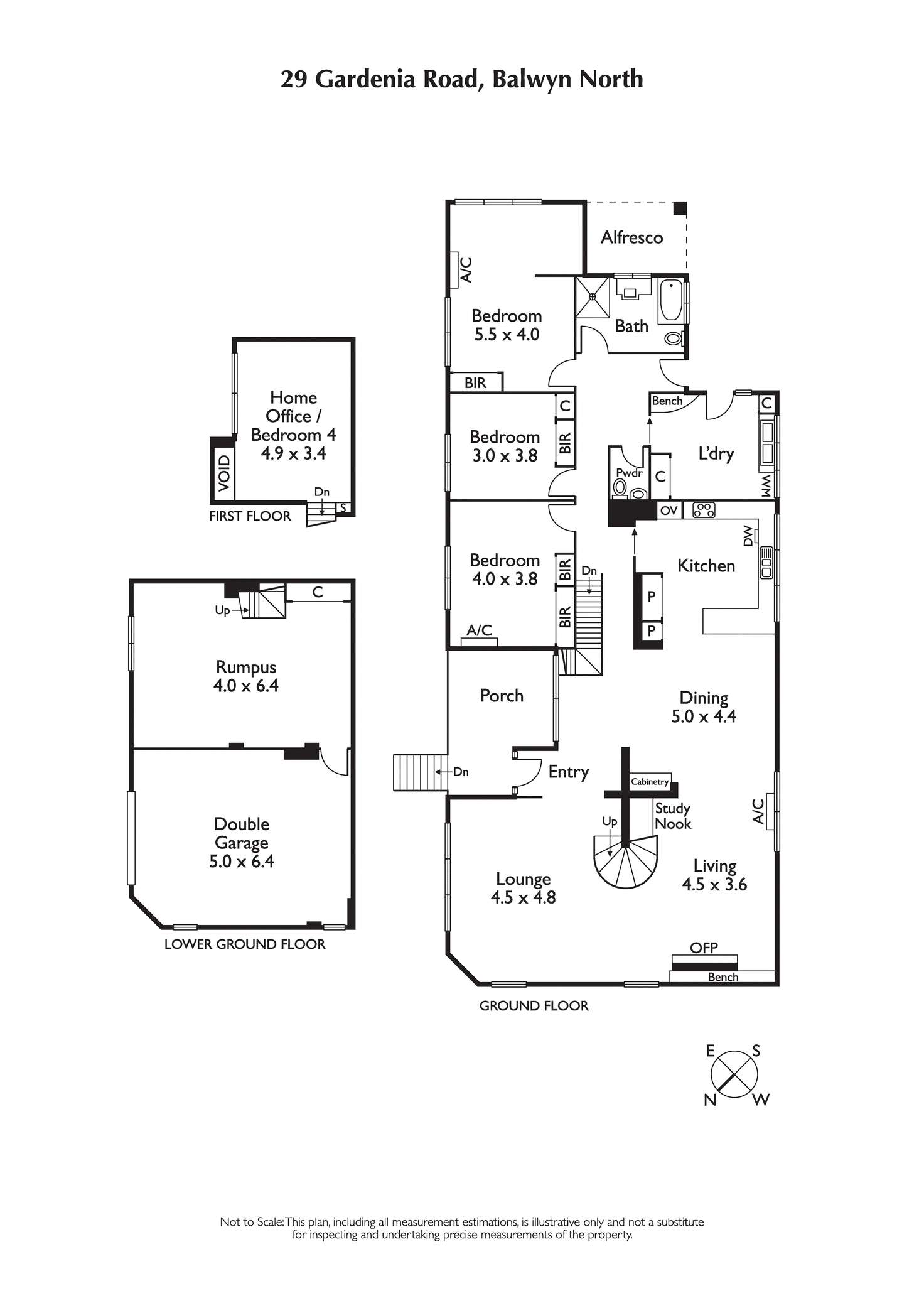 Floorplan of Homely house listing, 29 Gardenia Road, Balwyn North VIC 3104